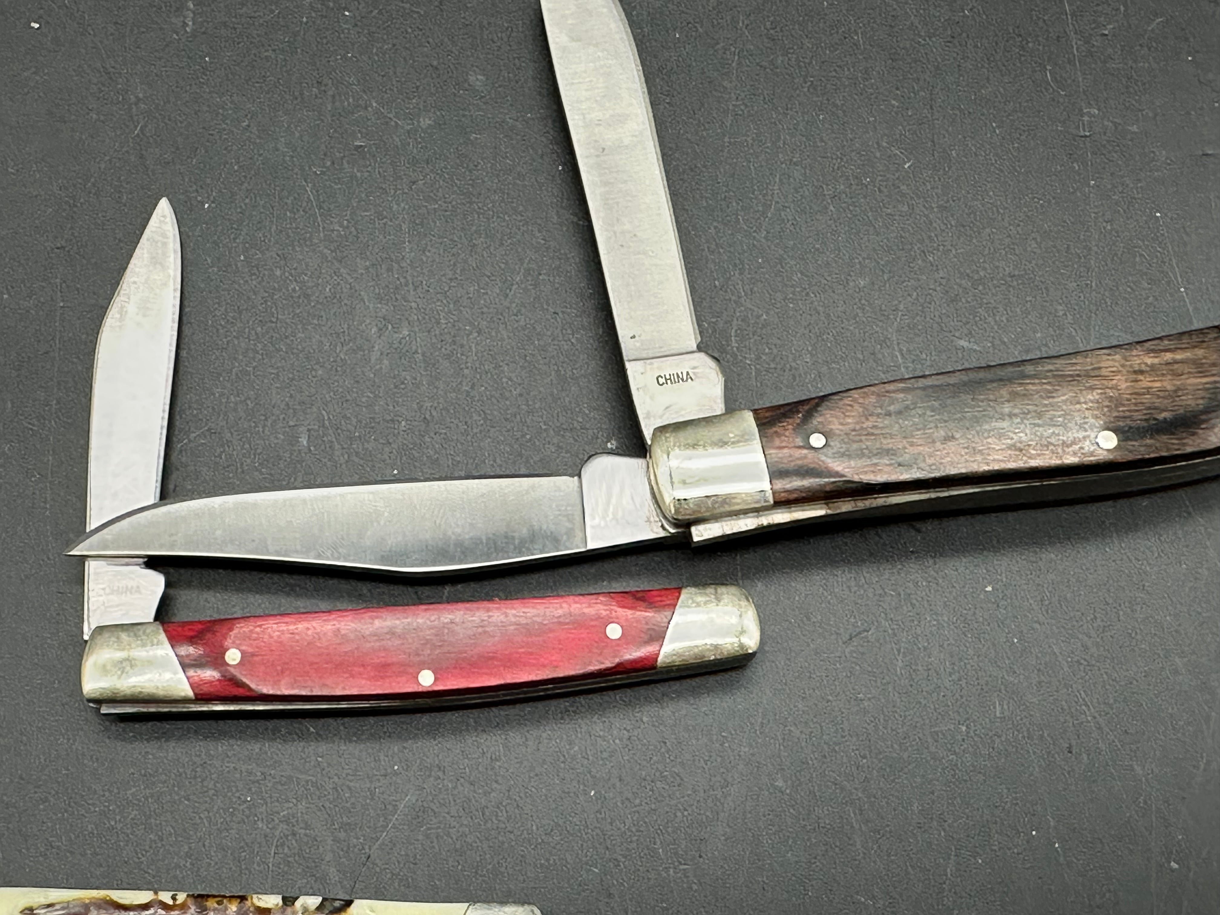 8 knife bundle Buck knives