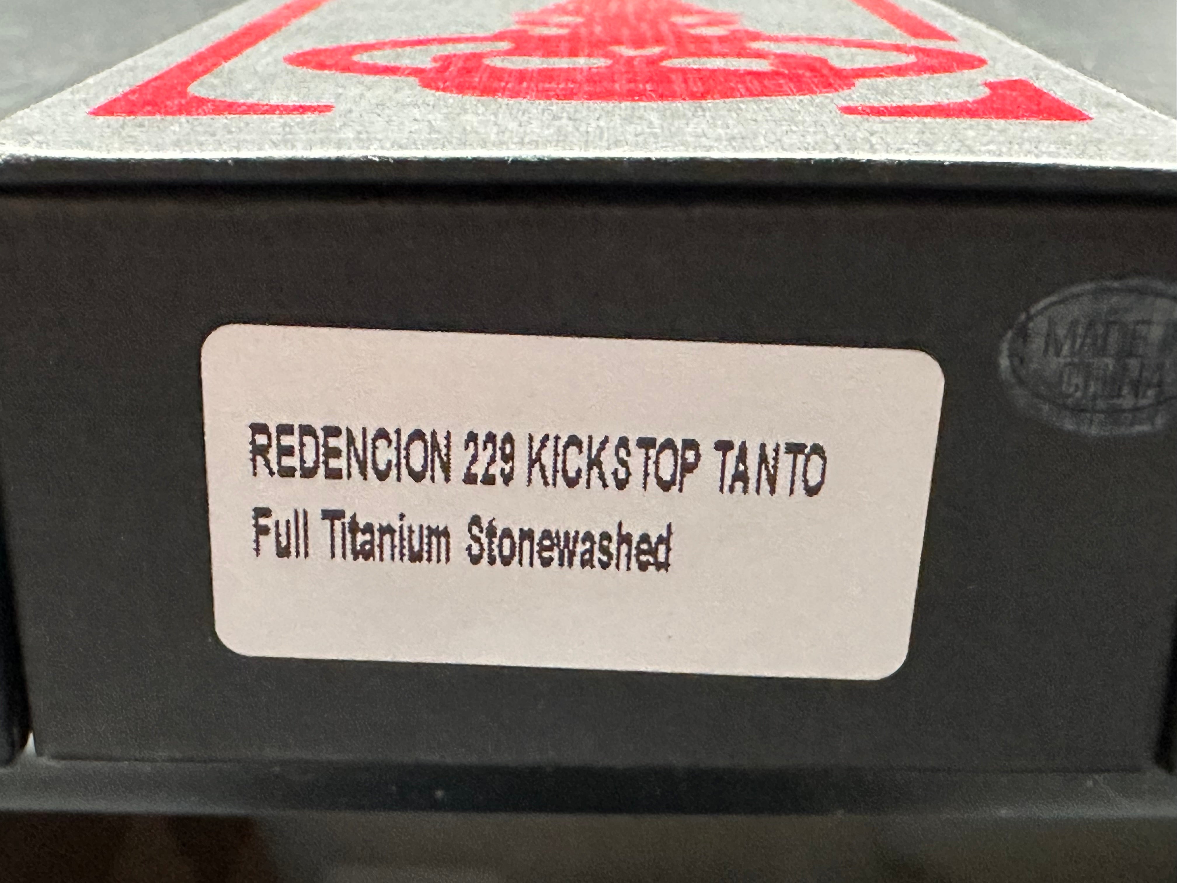 Chaves Redencion 229 Kickstop Tanto M390 Modded by SatuDave