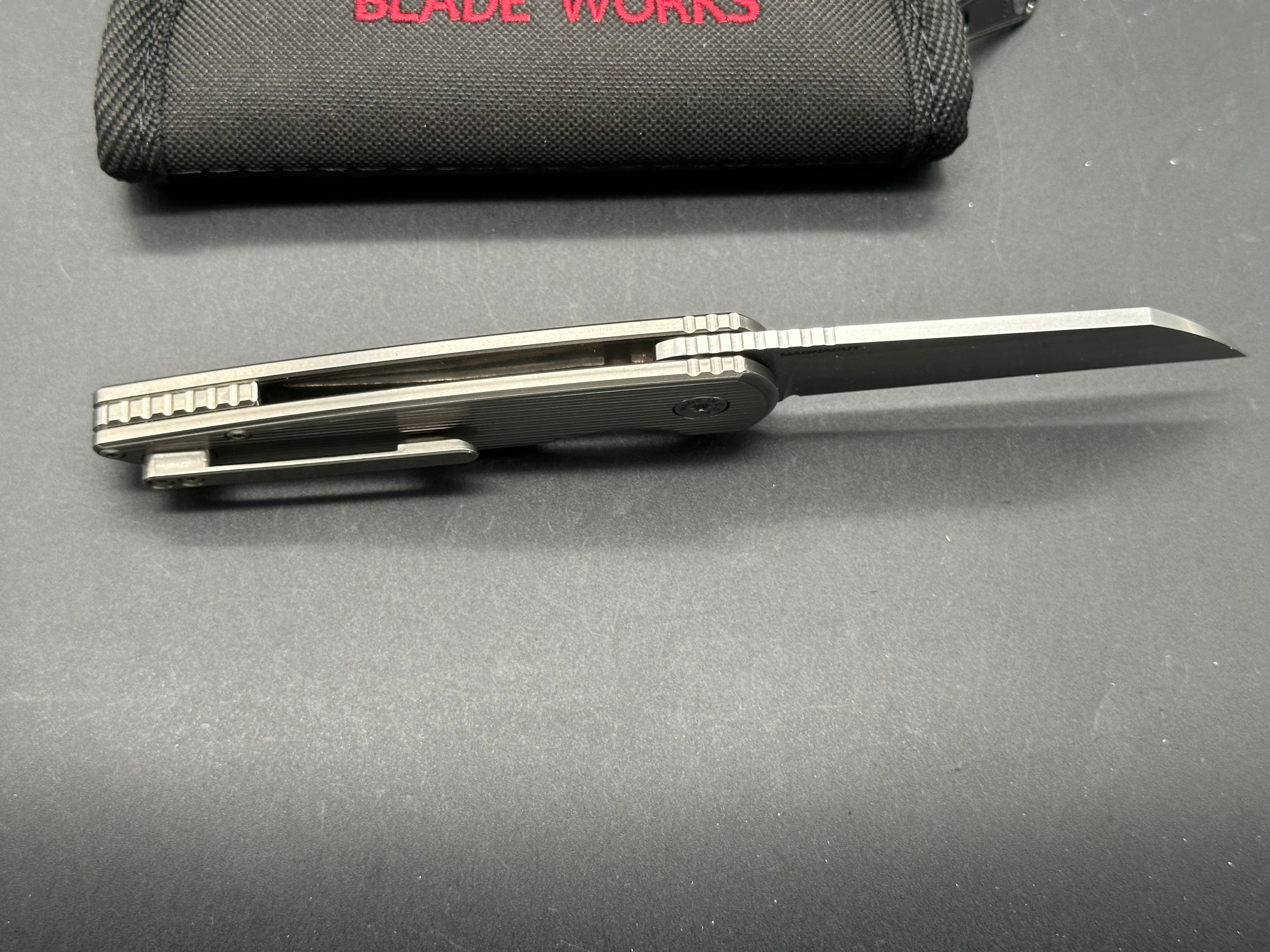 American Blade Works Model 2 Titanium Magnacut