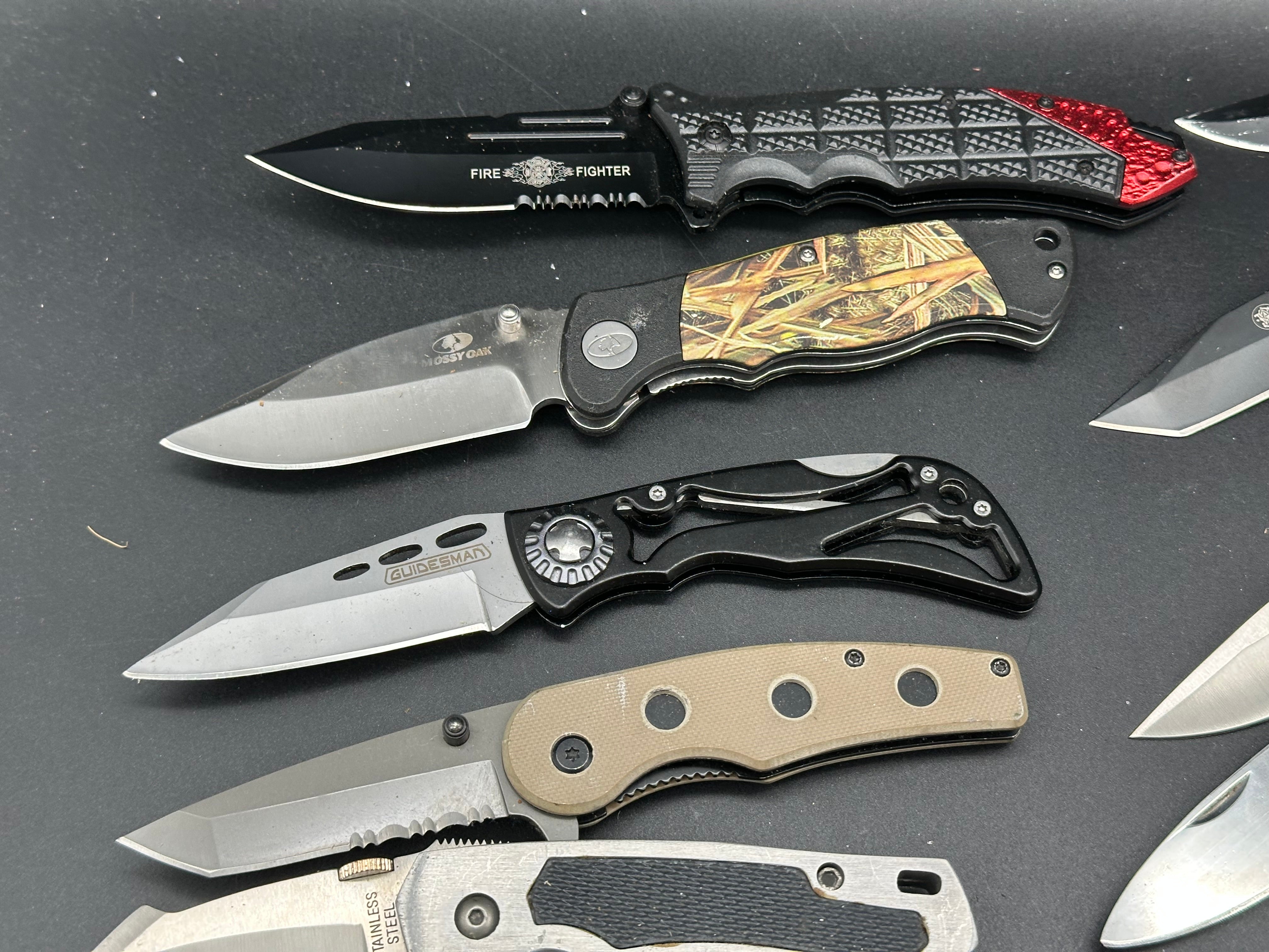 33 knife bundle various makes