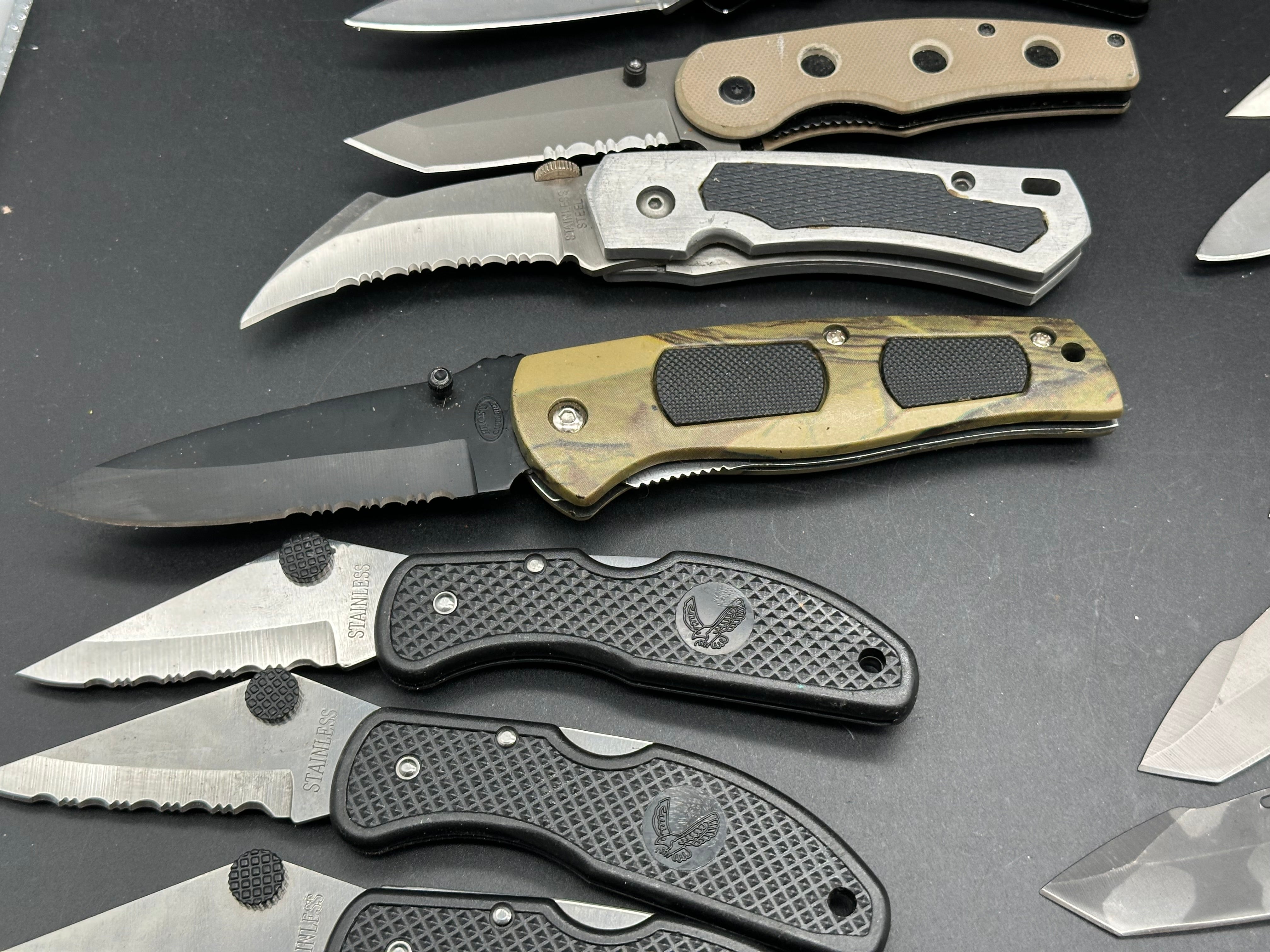 33 knife bundle various makes