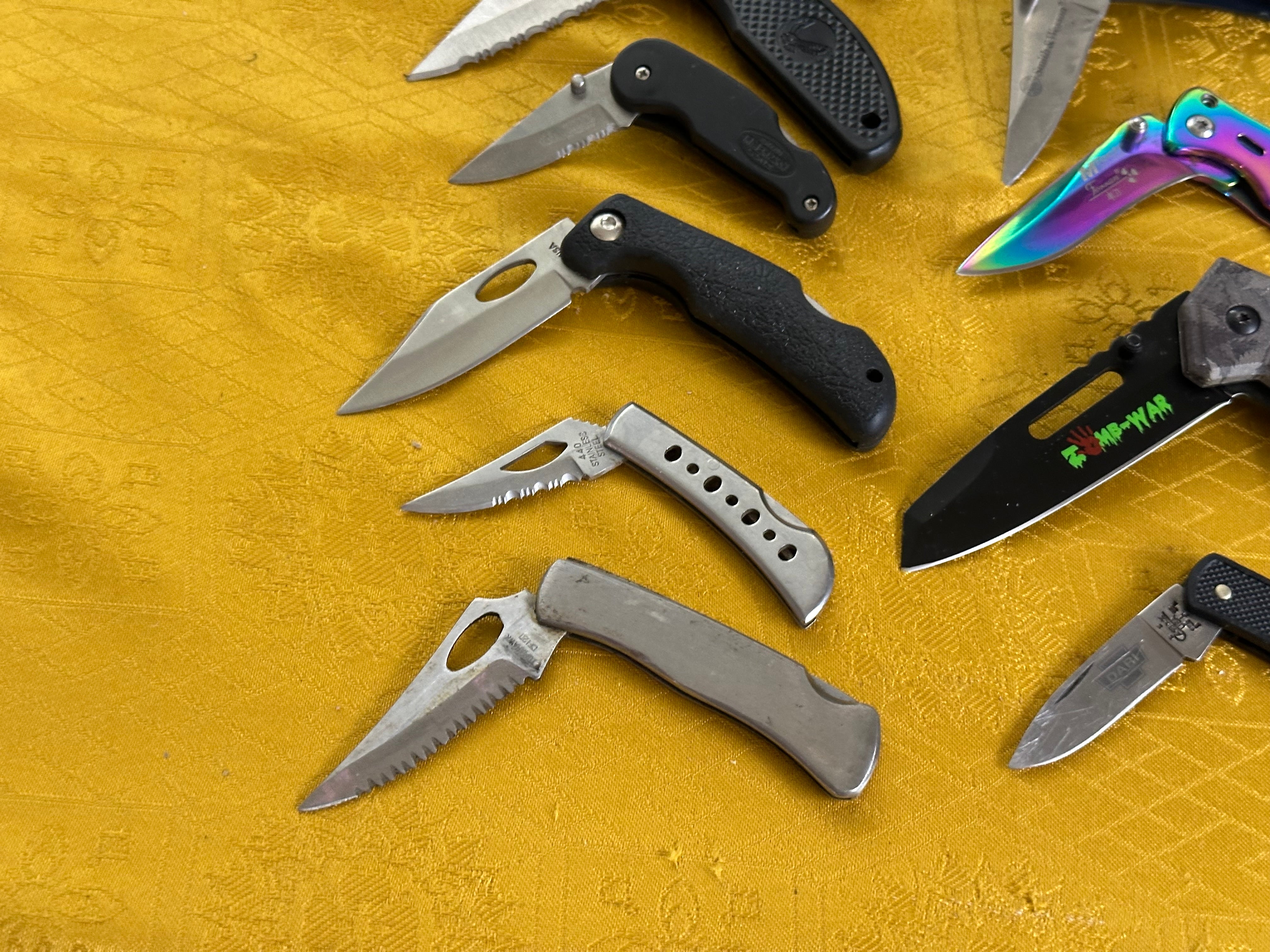 29 knife bundle various makes etc