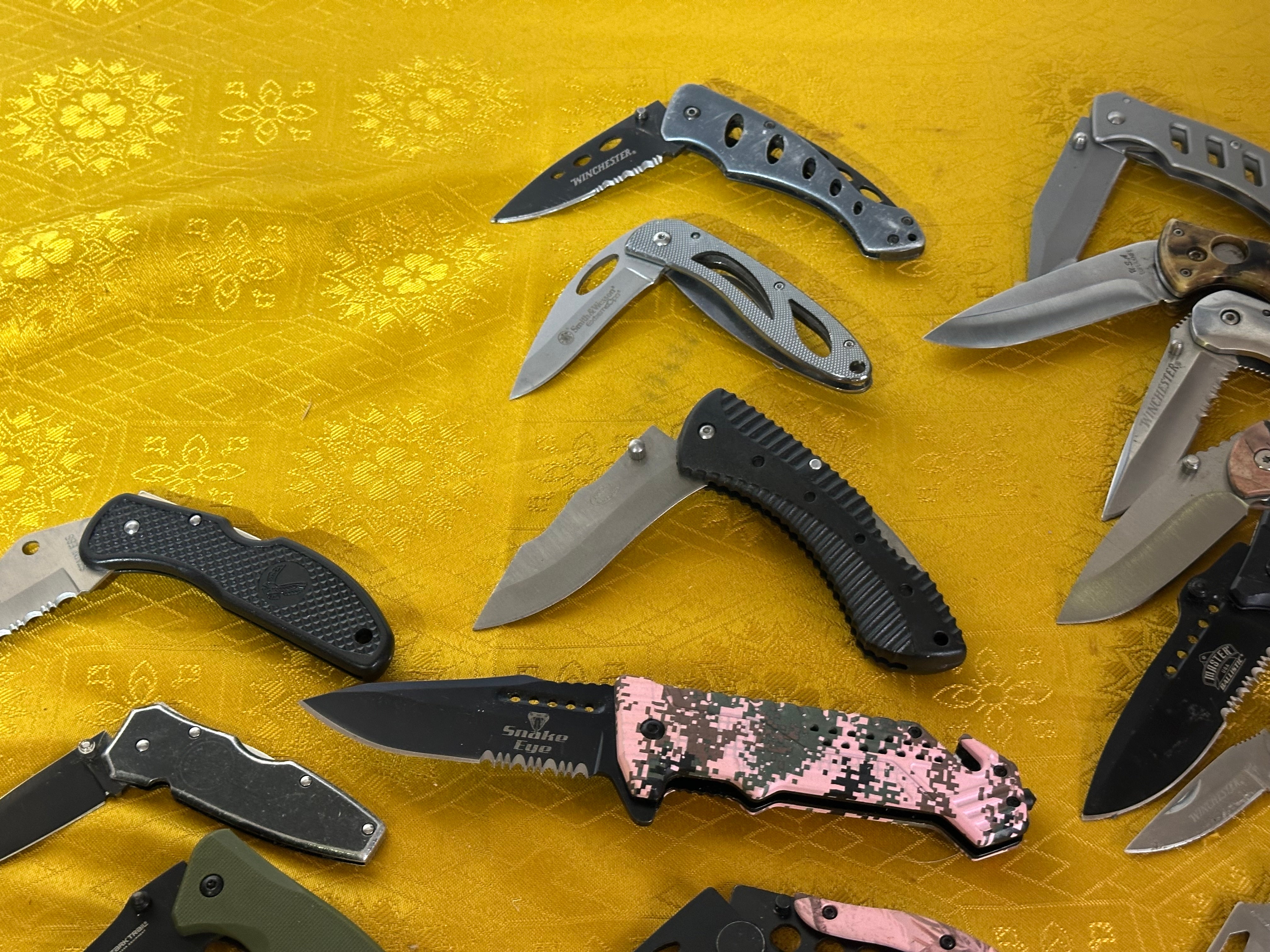 29 knife bundle various makes etc
