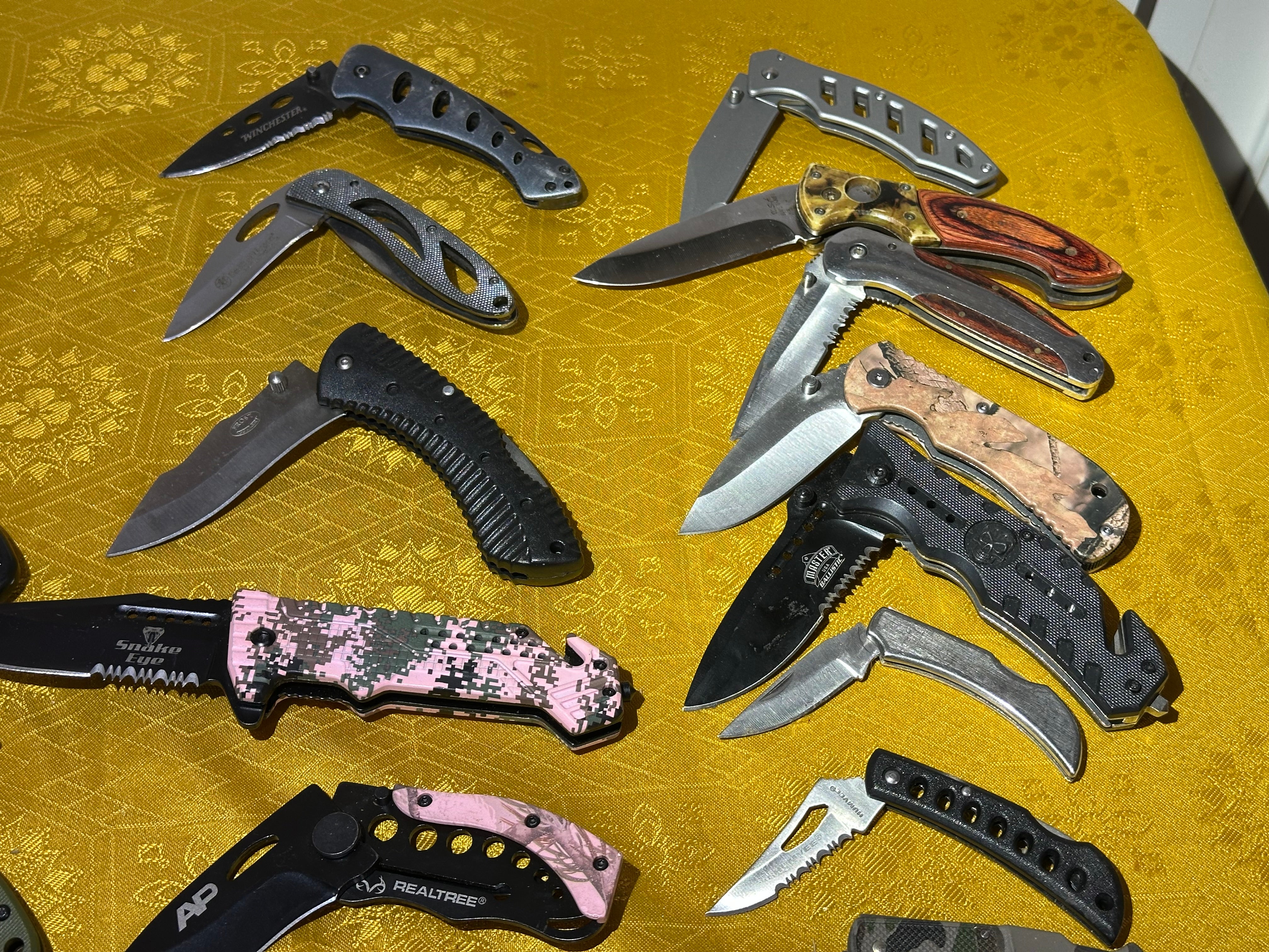 29 knife bundle various makes etc
