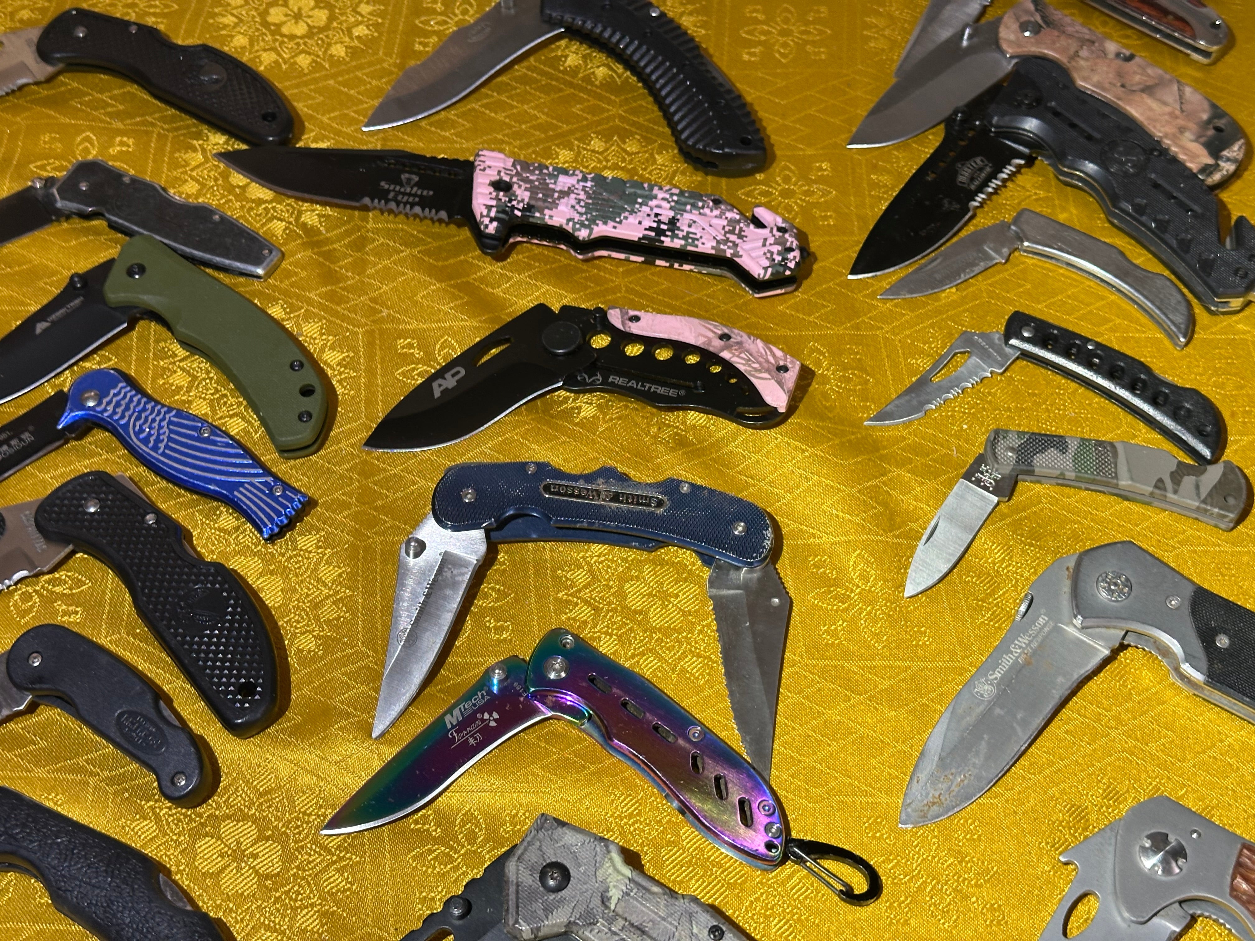 29 knife bundle various makes etc