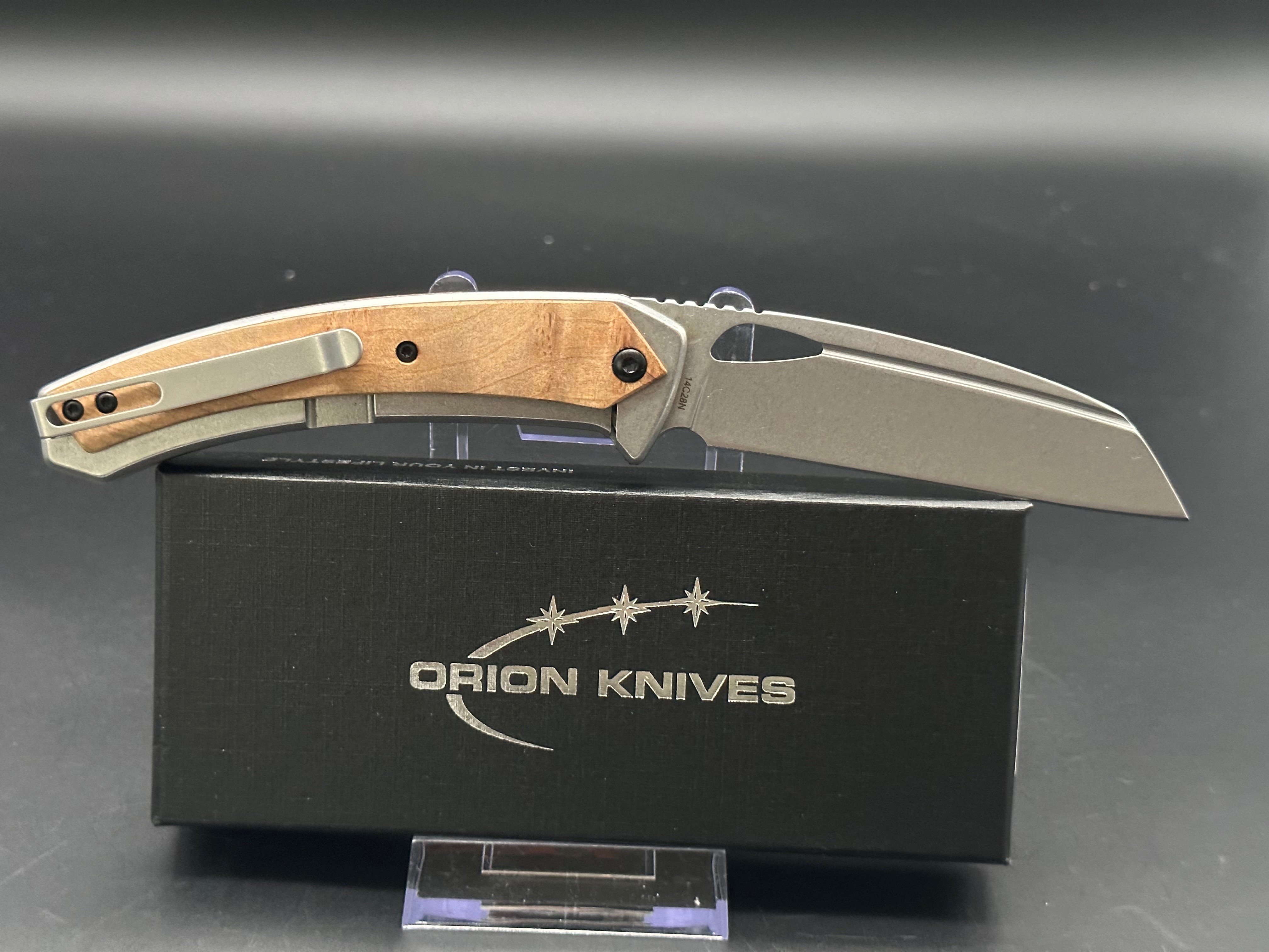 Orion Knives Cetus 14C28N NIB