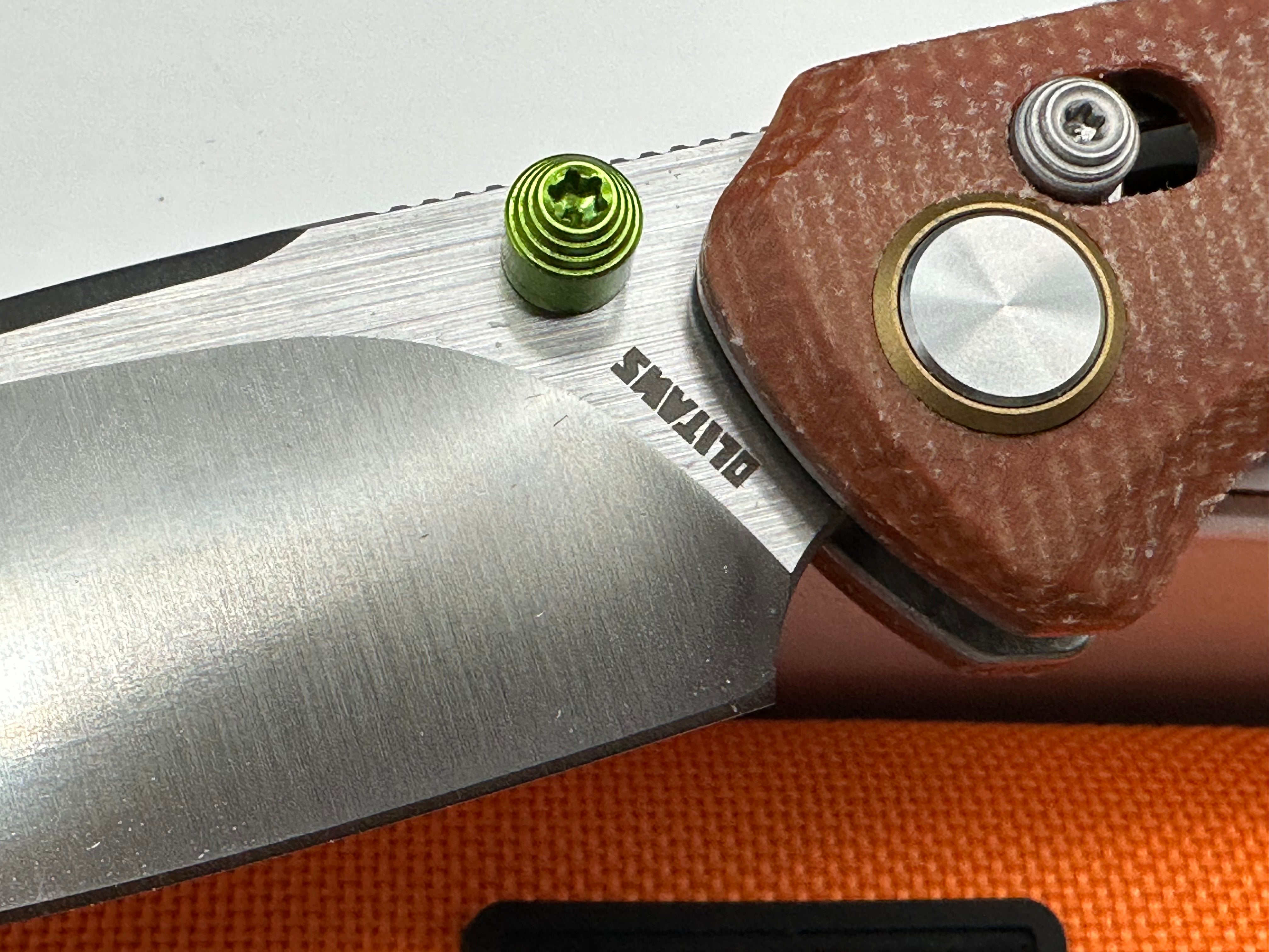 Olitans AVIS G079(2.83''+14C28N+Micarta)Crossbar Lock