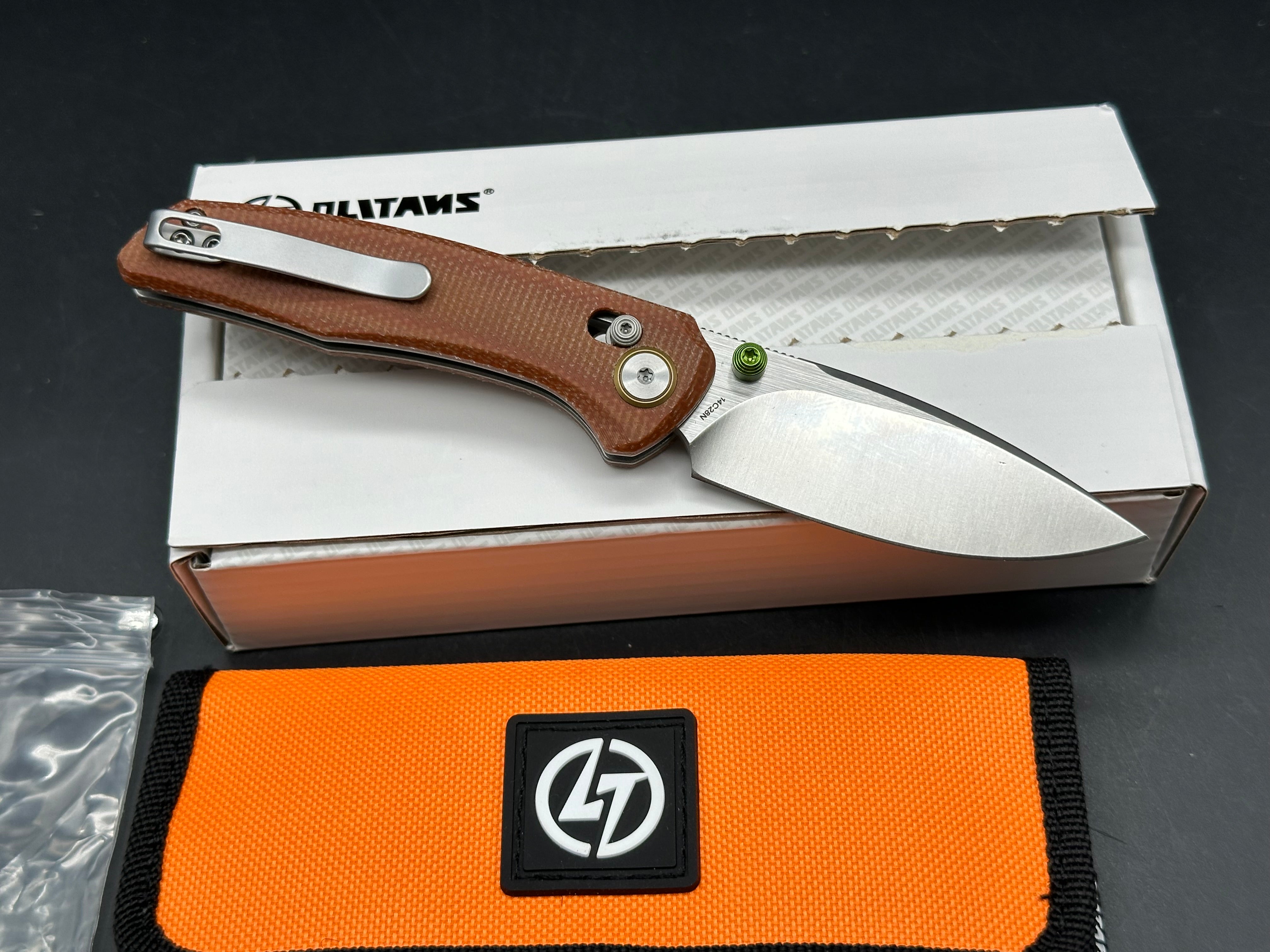 Olitans AVIS G079(2.83''+14C28N+Micarta)Crossbar Lock