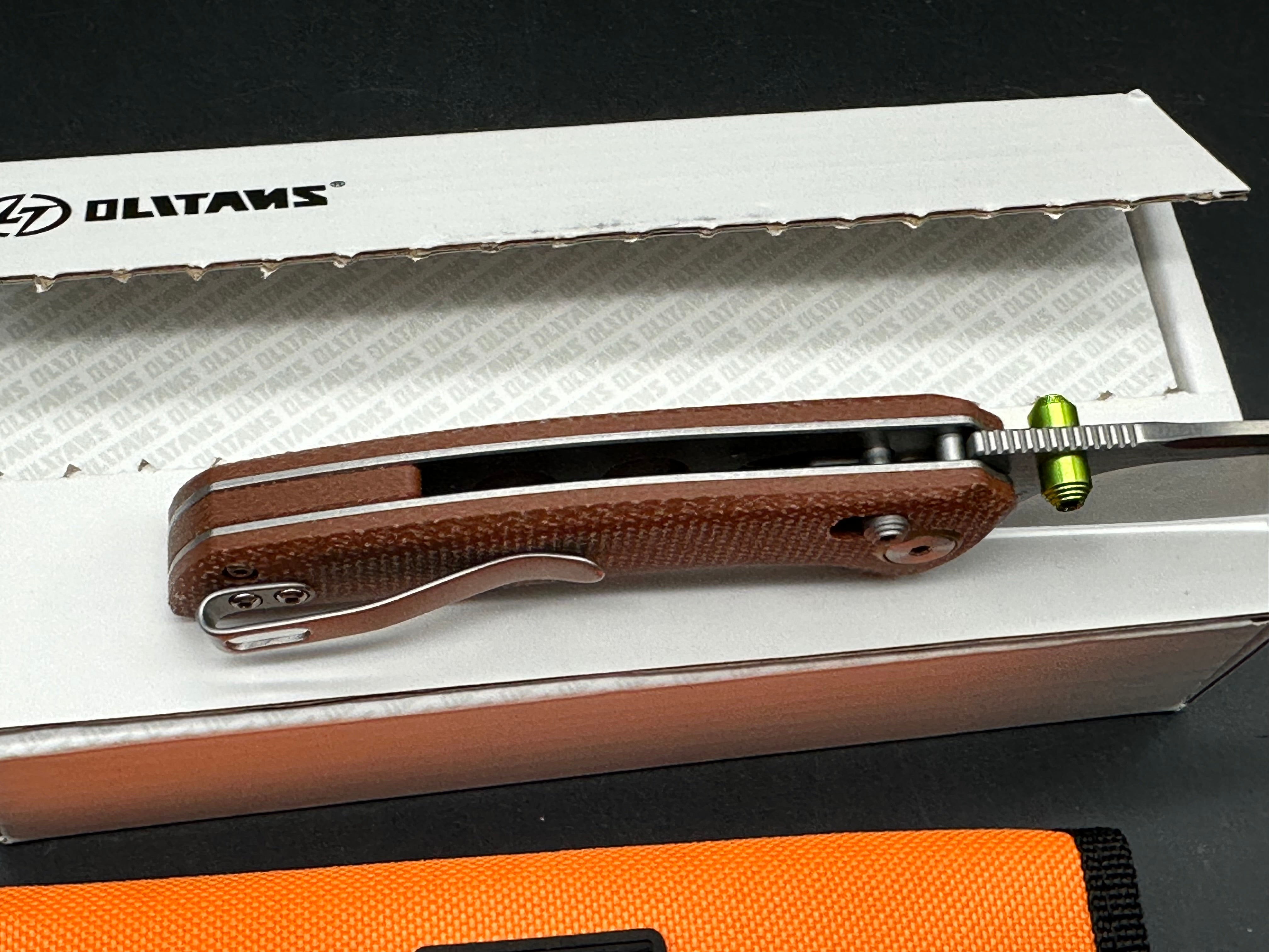 Olitans AVIS G079(2.83''+14C28N+Micarta)Crossbar Lock