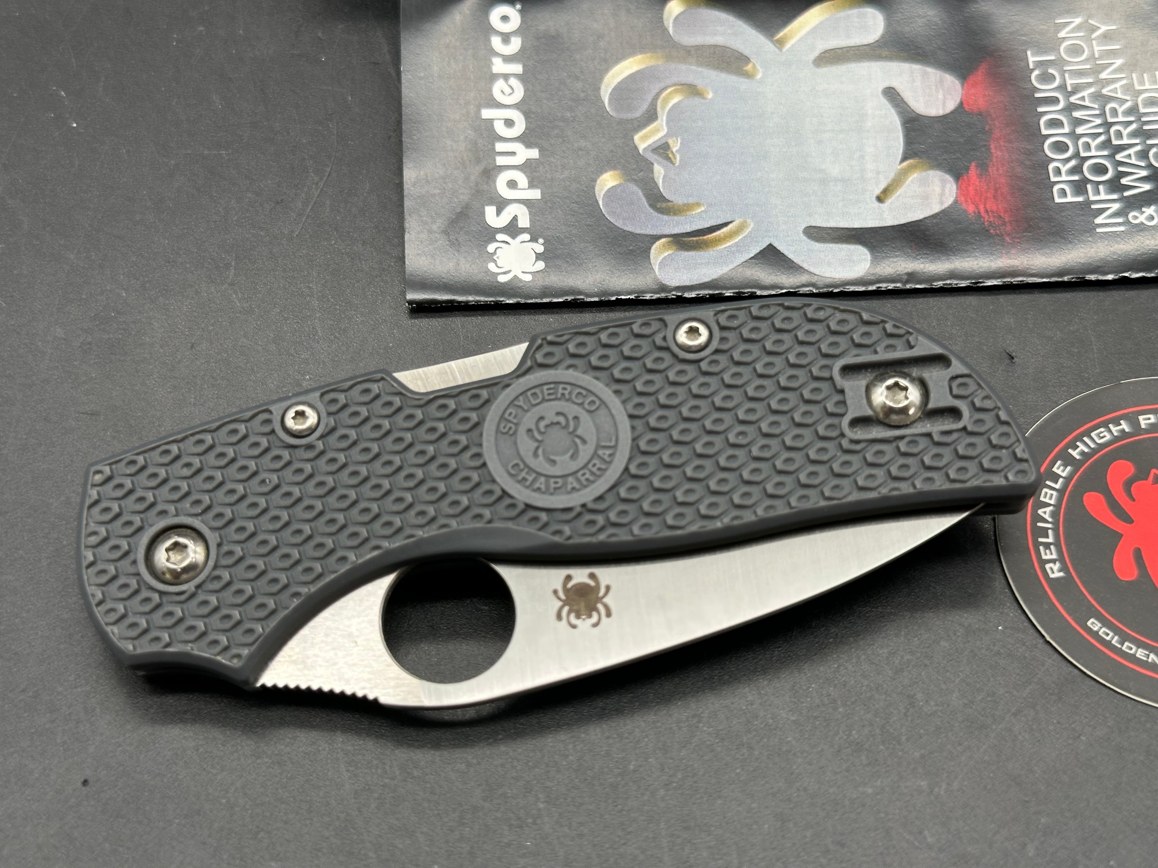 Spyderco Chaparral FRN Handle, 2.8" CTS-XHP Blade
