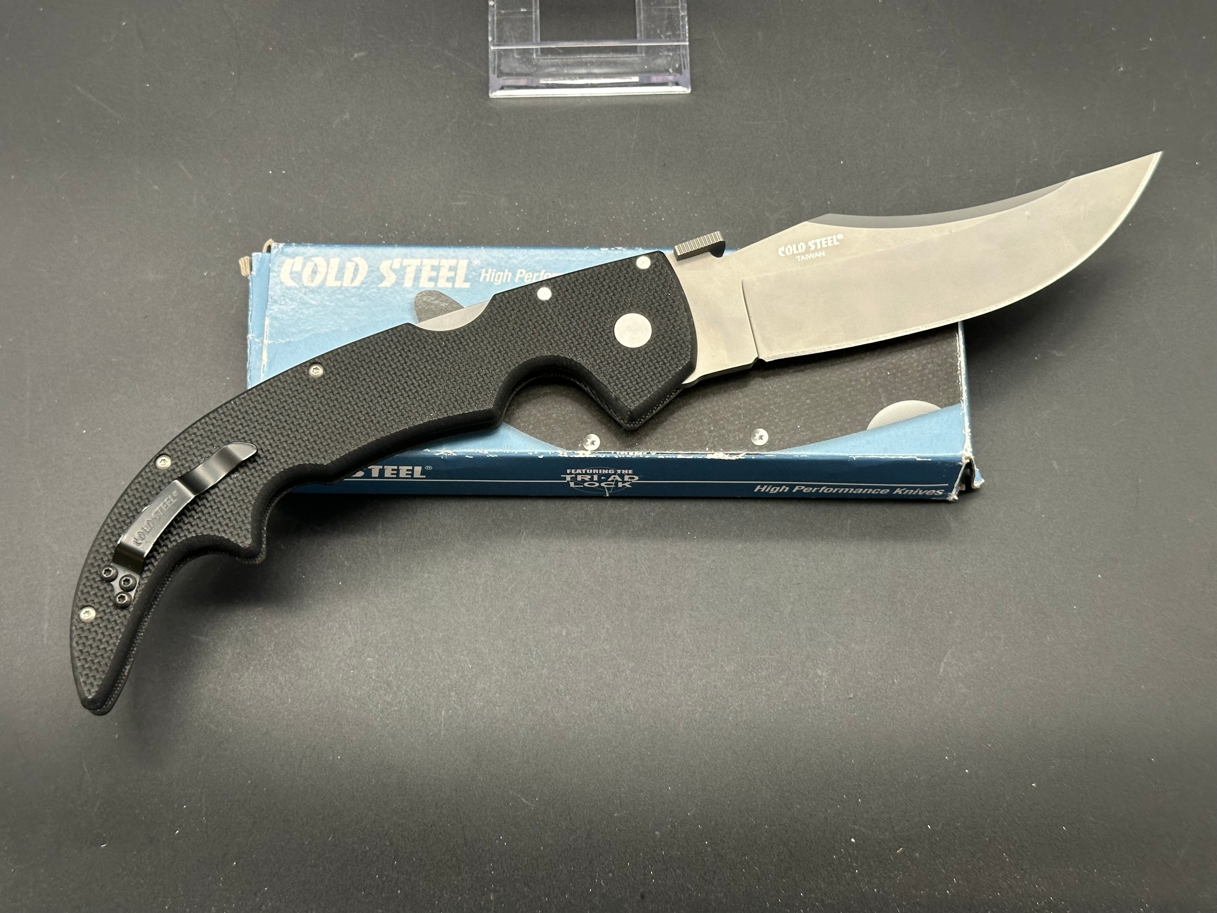 Cold Steel Espada Large Lockback Knife G-10 (5.5" AUS-10A)