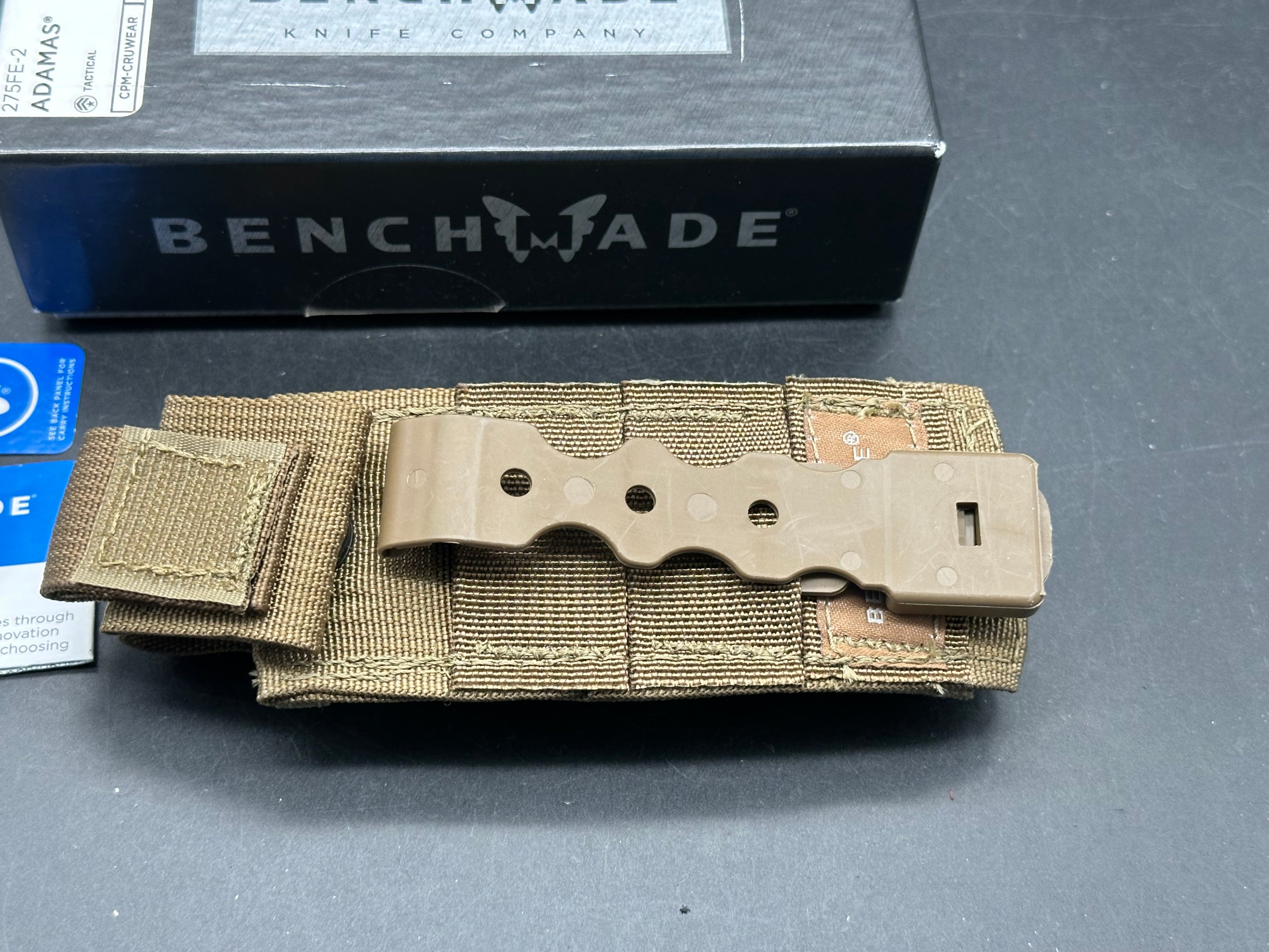 Benchmade Large Adamas First Production - Early Adamas CPM CruWear