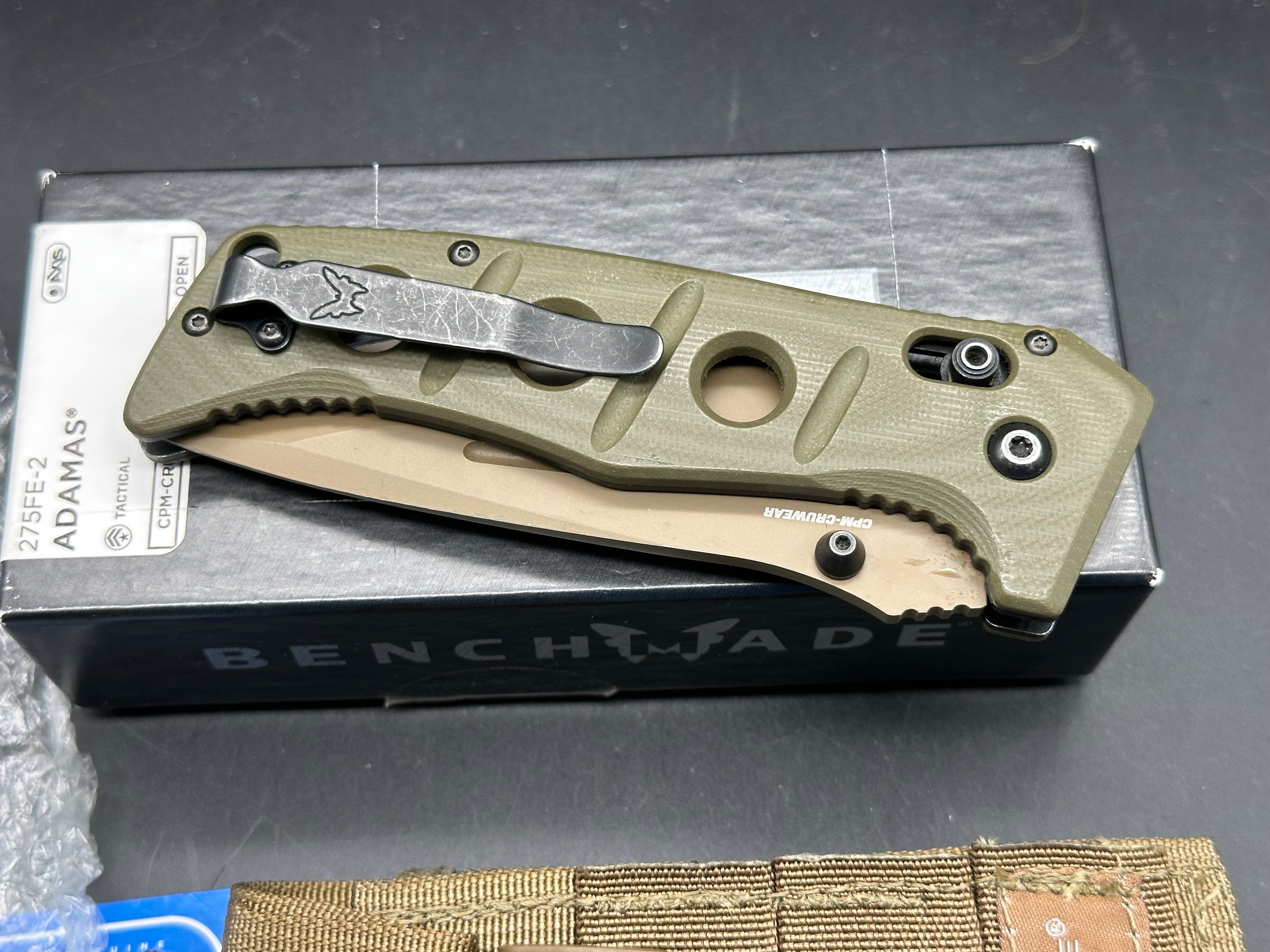 Benchmade Large Adamas First Production - Early Adamas CPM CruWear