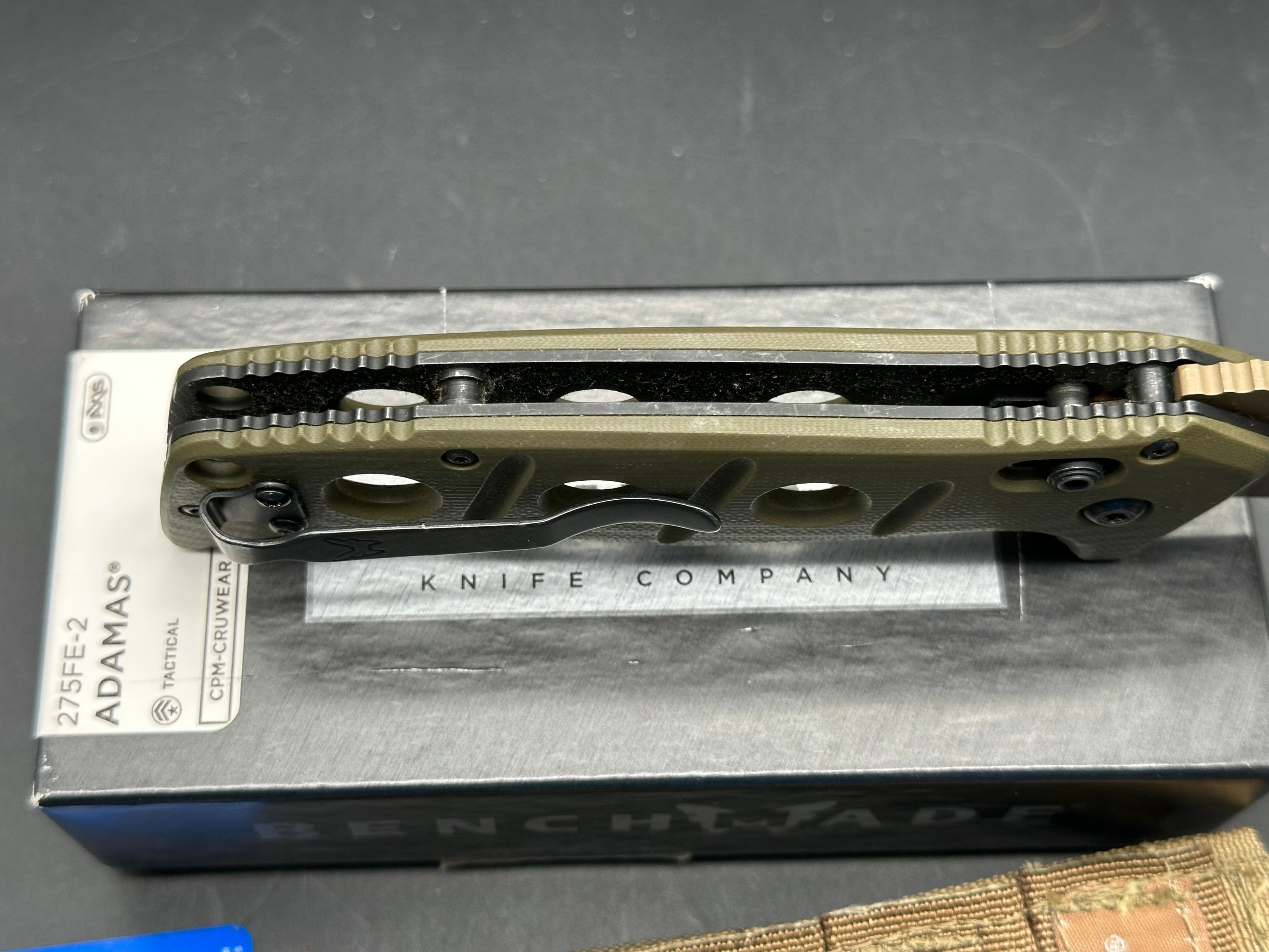 Benchmade Large Adamas First Production - Early Adamas CPM CruWear