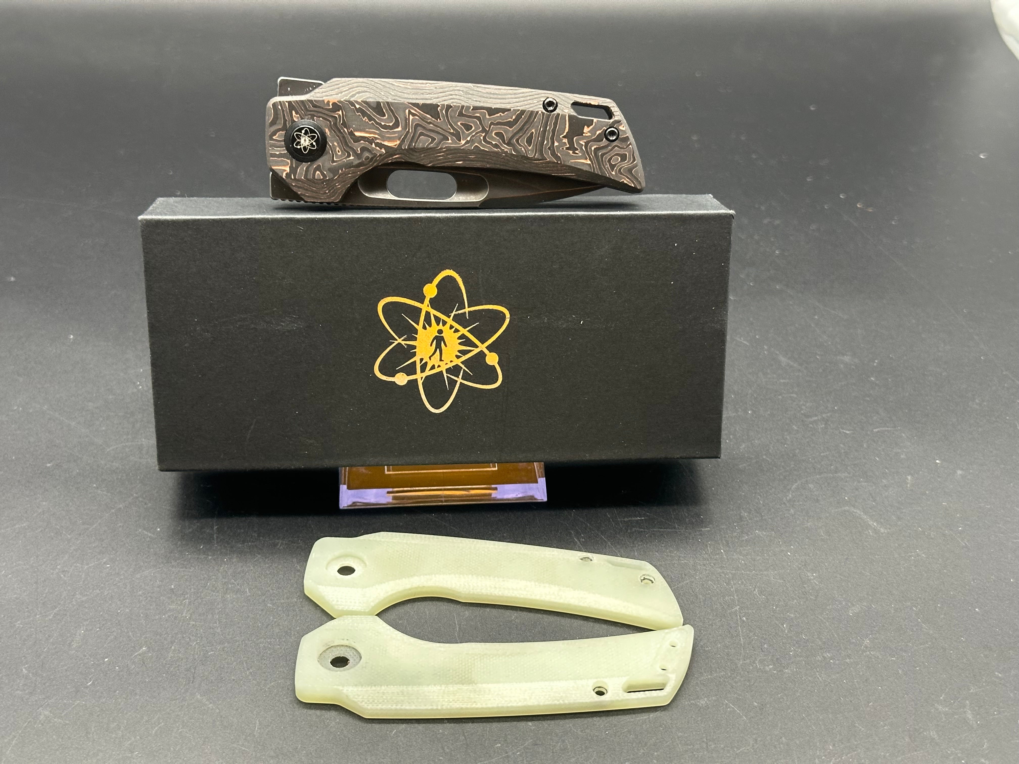 EMPEDC Nymble First Production Run liner lock custom scales