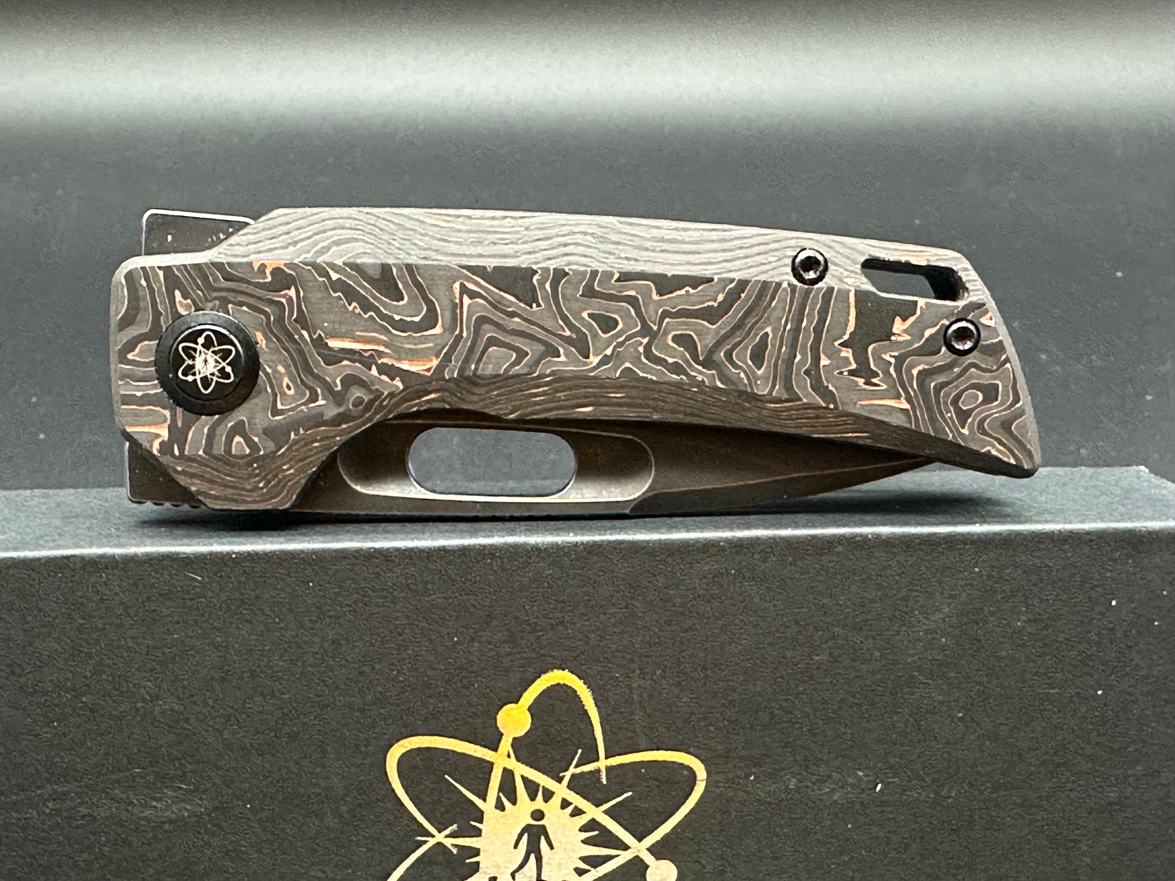 EMPEDC Nymble First Production Run liner lock custom scales