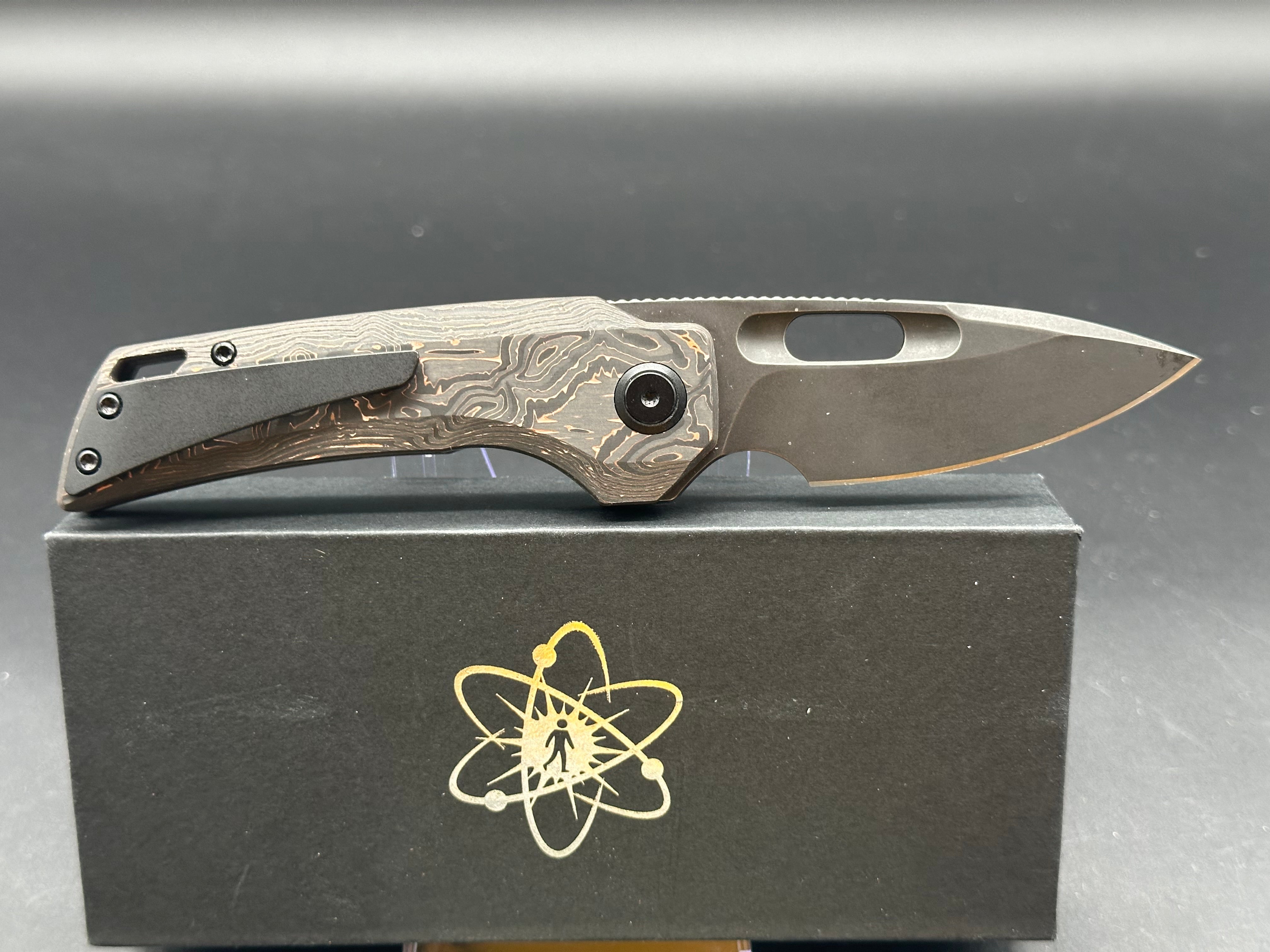 EMPEDC Nymble First Production Run liner lock custom scales