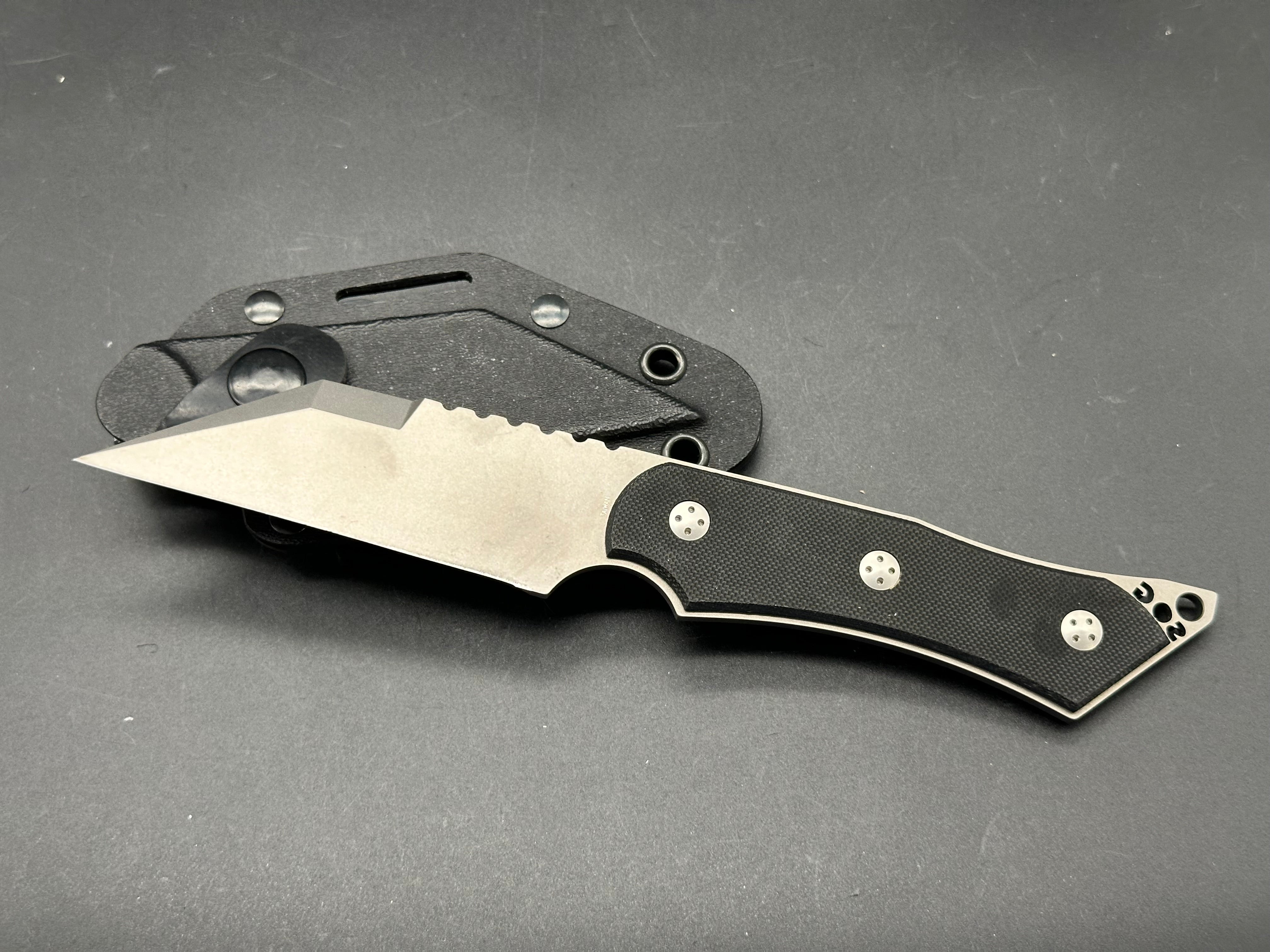 SOG BH02 Swedge II Fixed 4.75" BESH Wedge Blade, G10 Handles