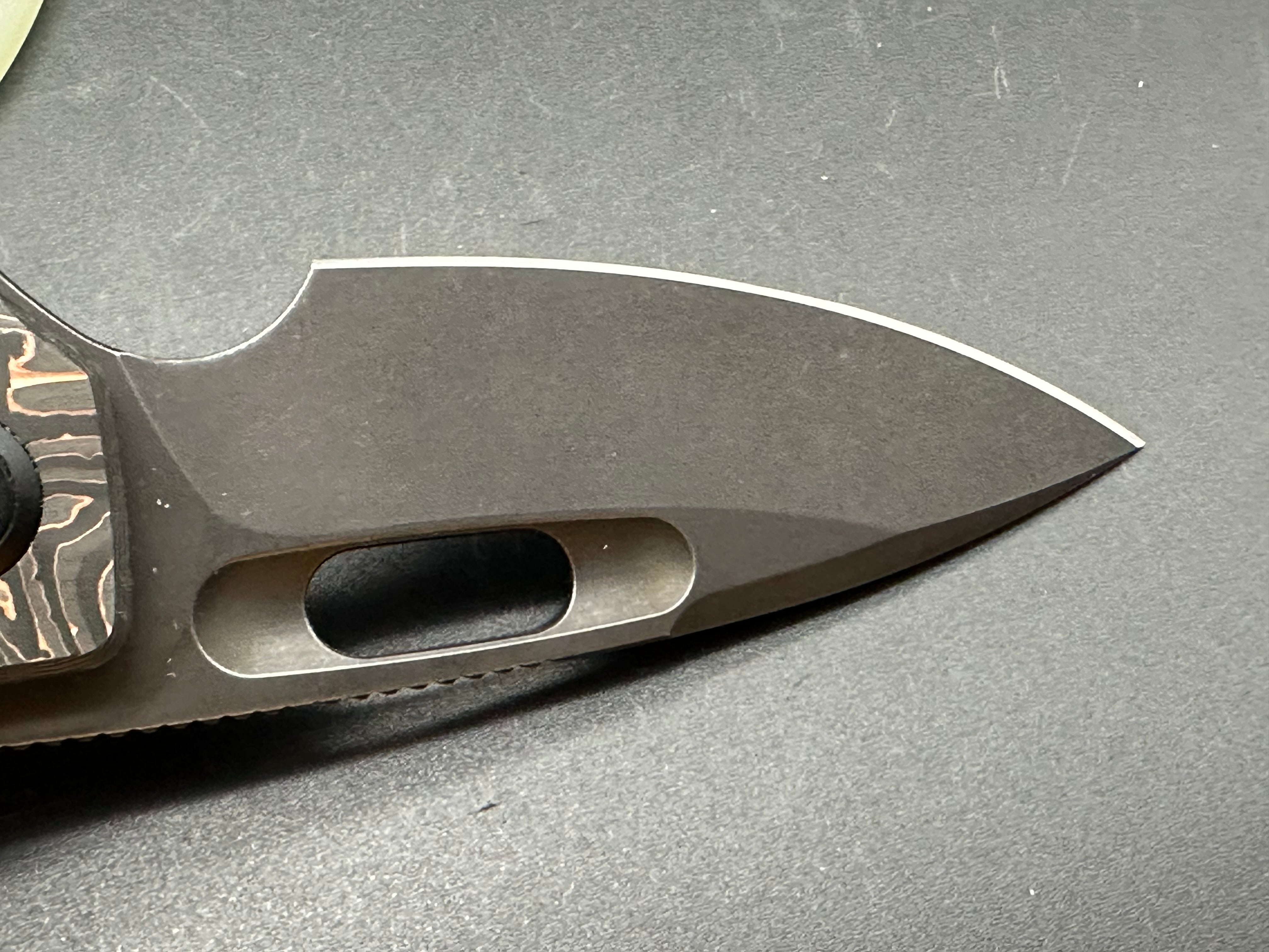 EMPEDC Nymble First Production Run liner lock custom scales