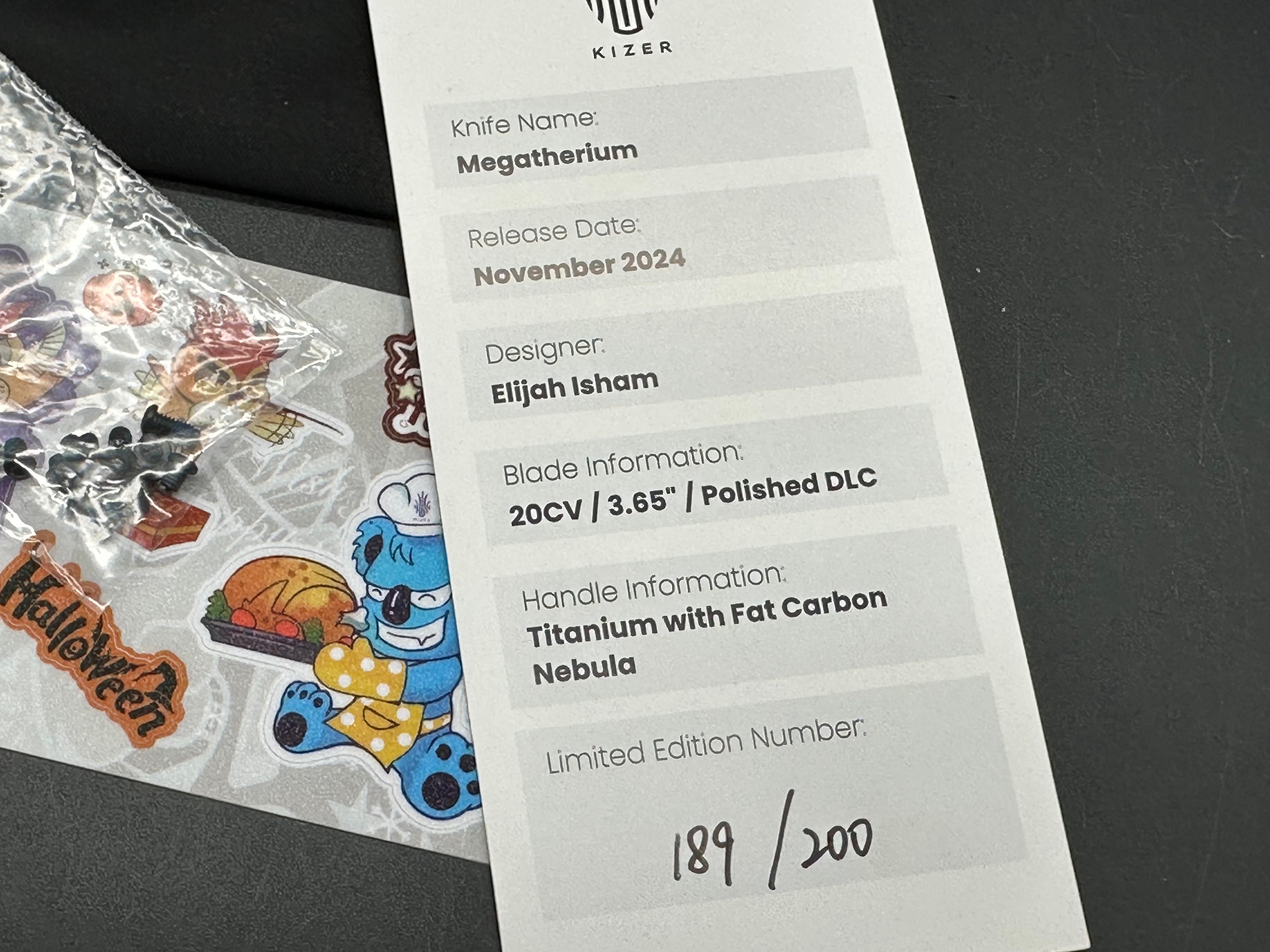 MEGATHERIUM 20CV FATCARBON NEBULA EXCLUSIVE LIMITED EDITION