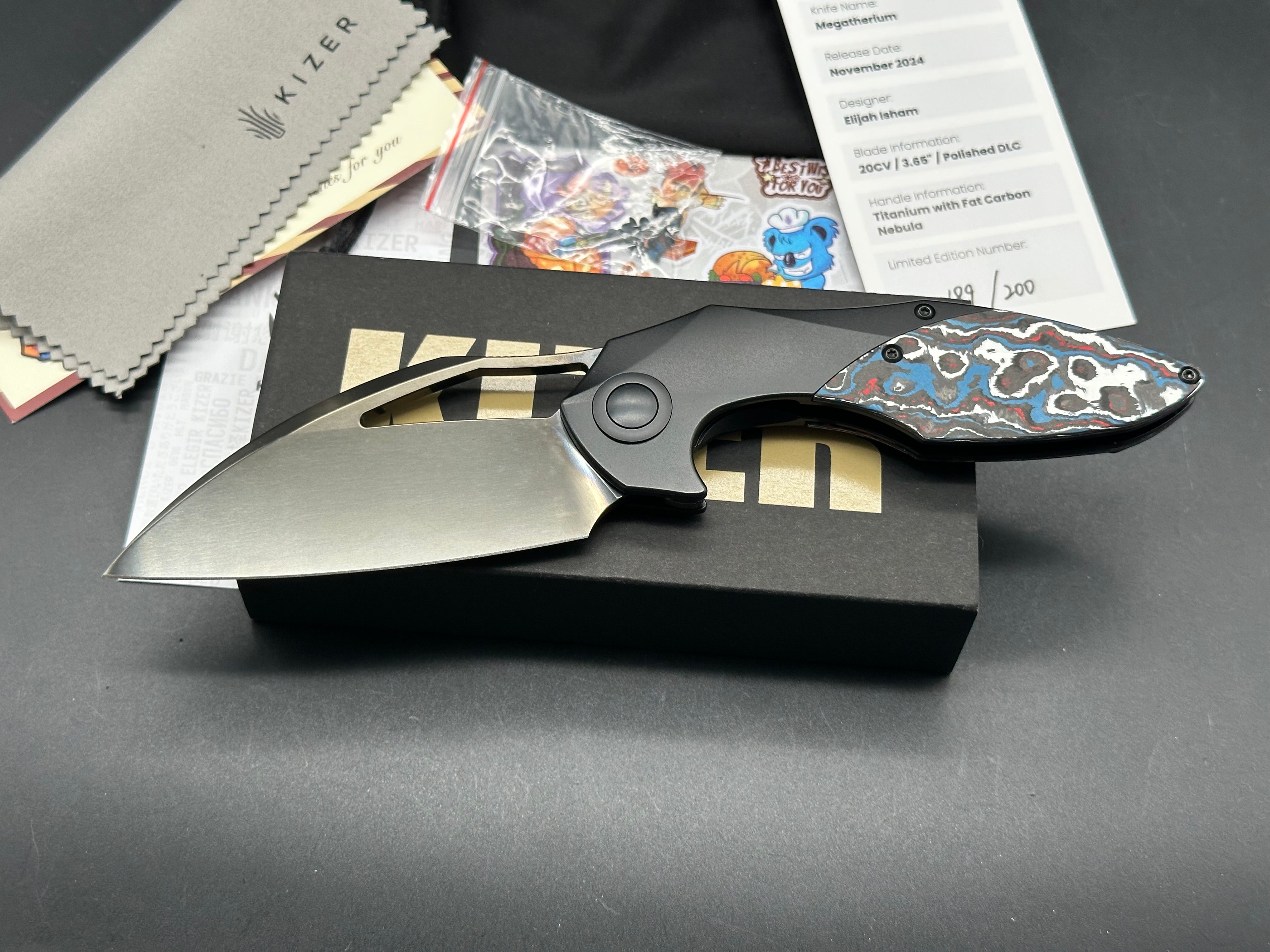 MEGATHERIUM 20CV FATCARBON NEBULA EXCLUSIVE LIMITED EDITION