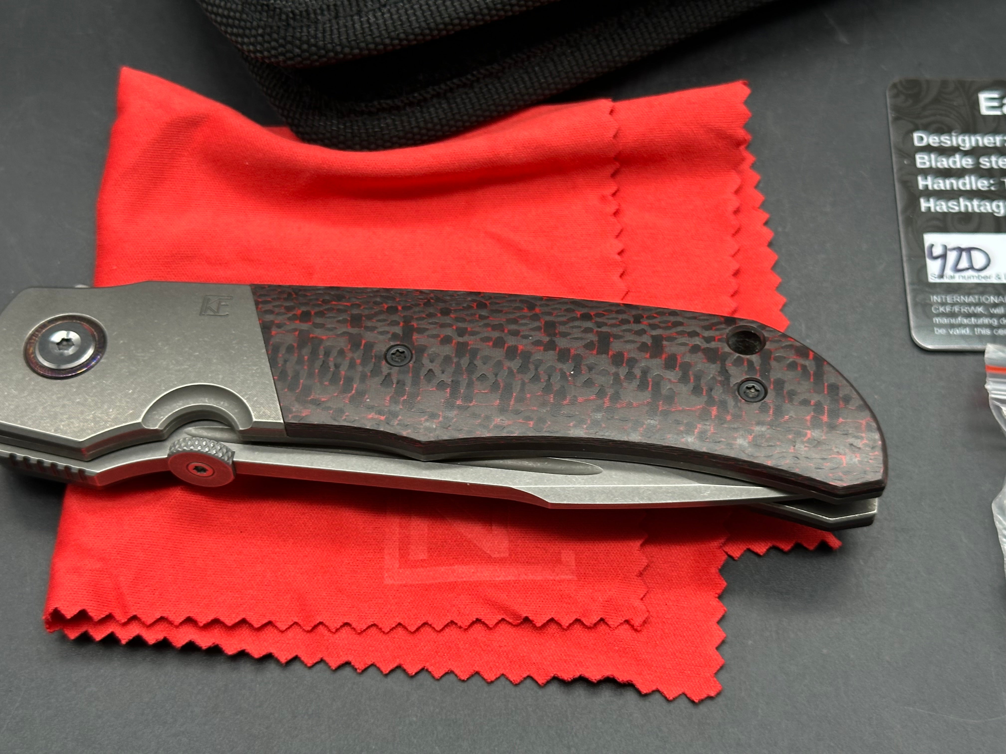 Custom Knife Factory (CKF) Terzuola Eagle Rock designed by Bob Terzuola