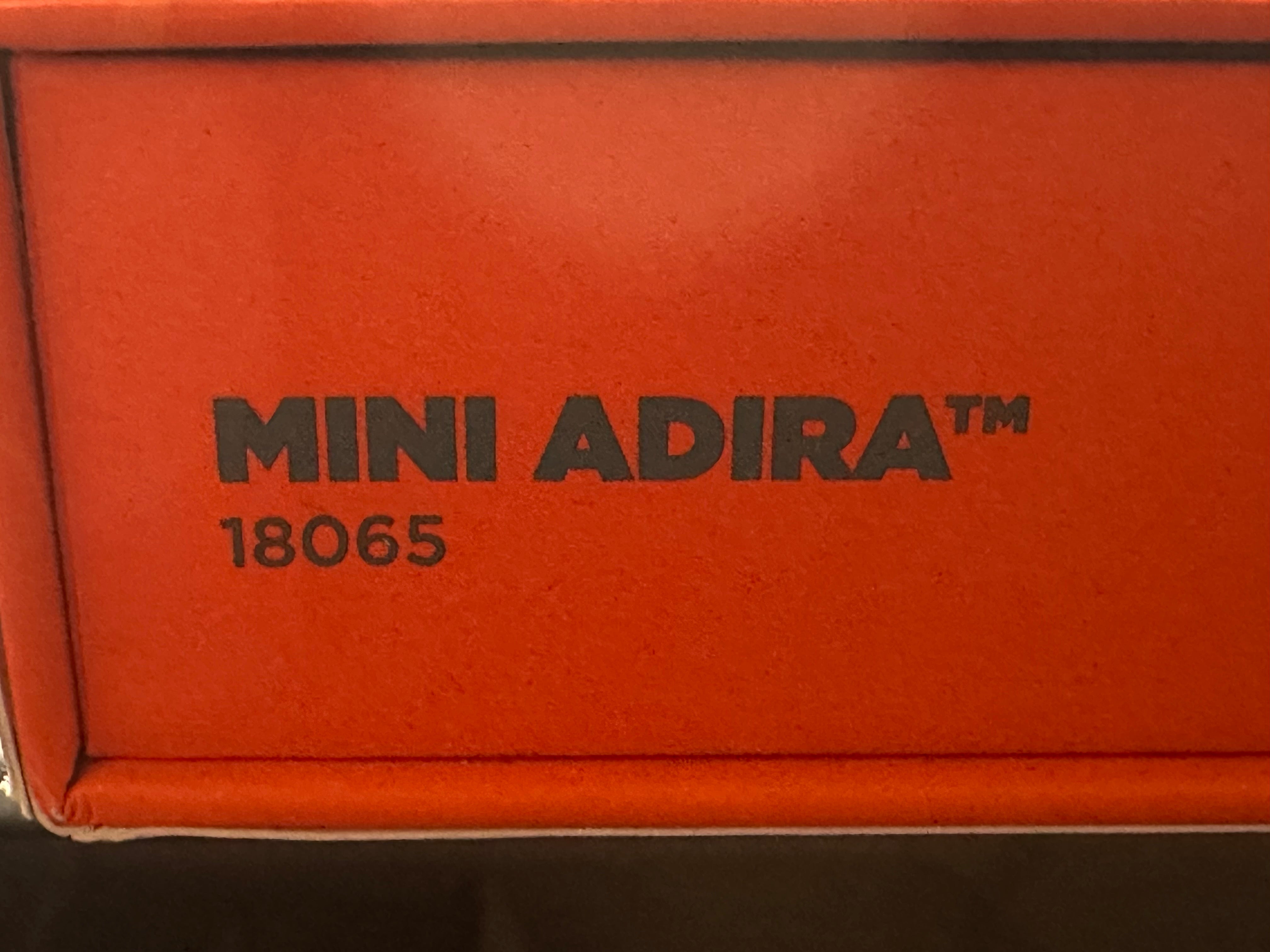 Benchmade Mini Adira MagnaCut AXIS Lock Knife Blue Grivory (3.2" SW)