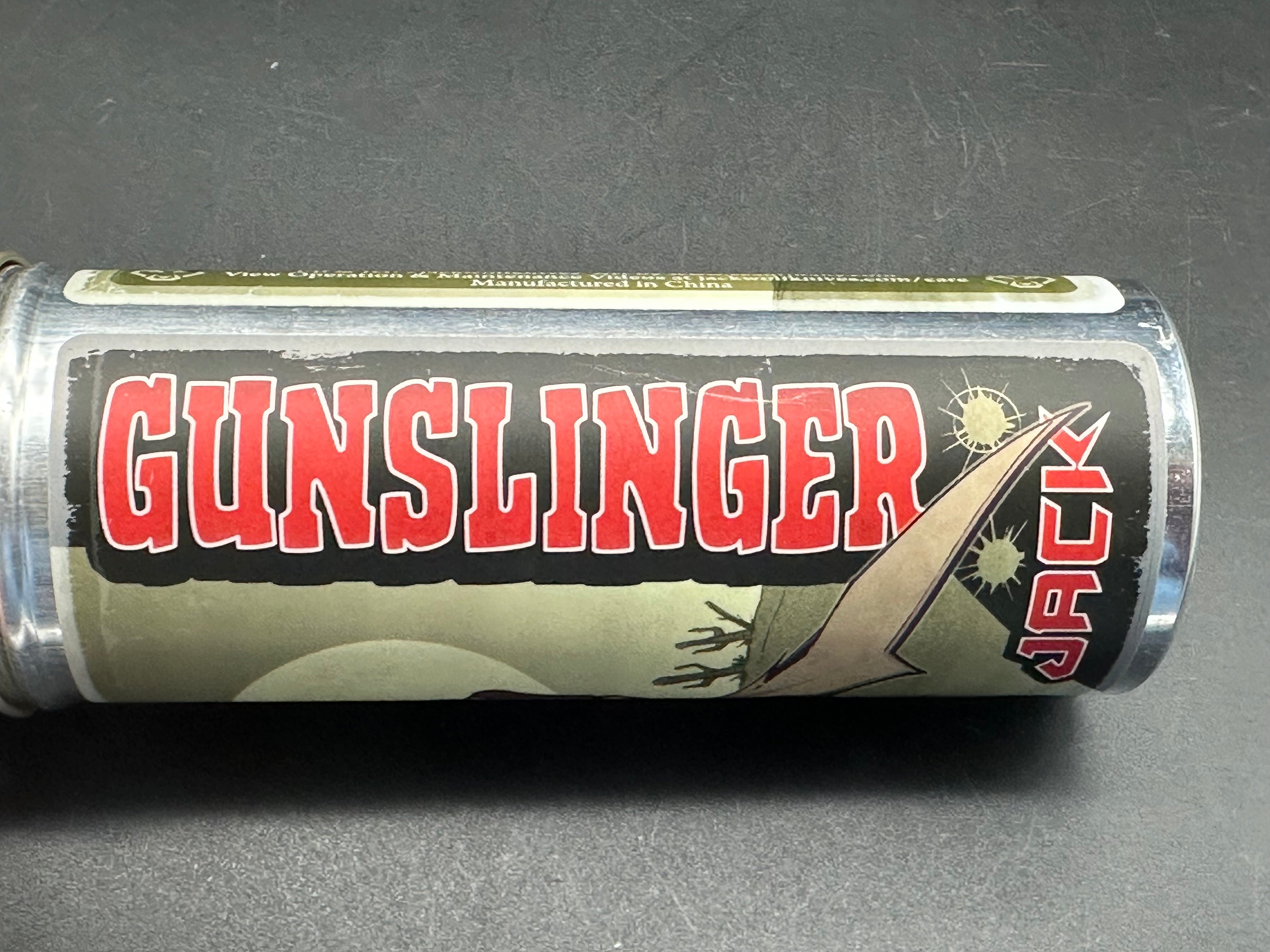 Jack Wolf Gunslinger in purple haze fat carbon and cpm-s90v