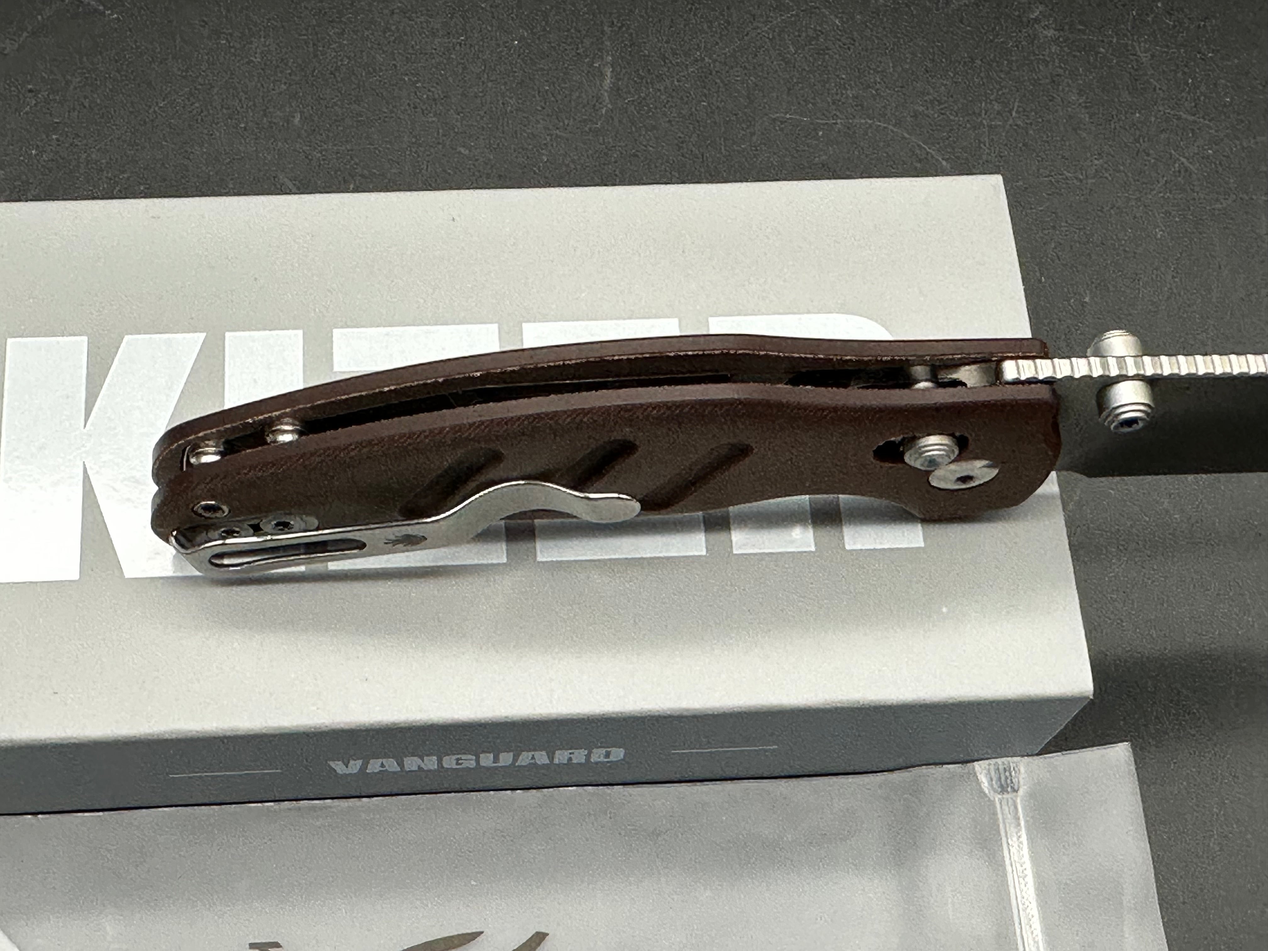 Kizer Sheepdog C01C 2.9 CD | Kizer Clutch Lock™ | Norplex UltreX™ Micarta | Nitro-V
