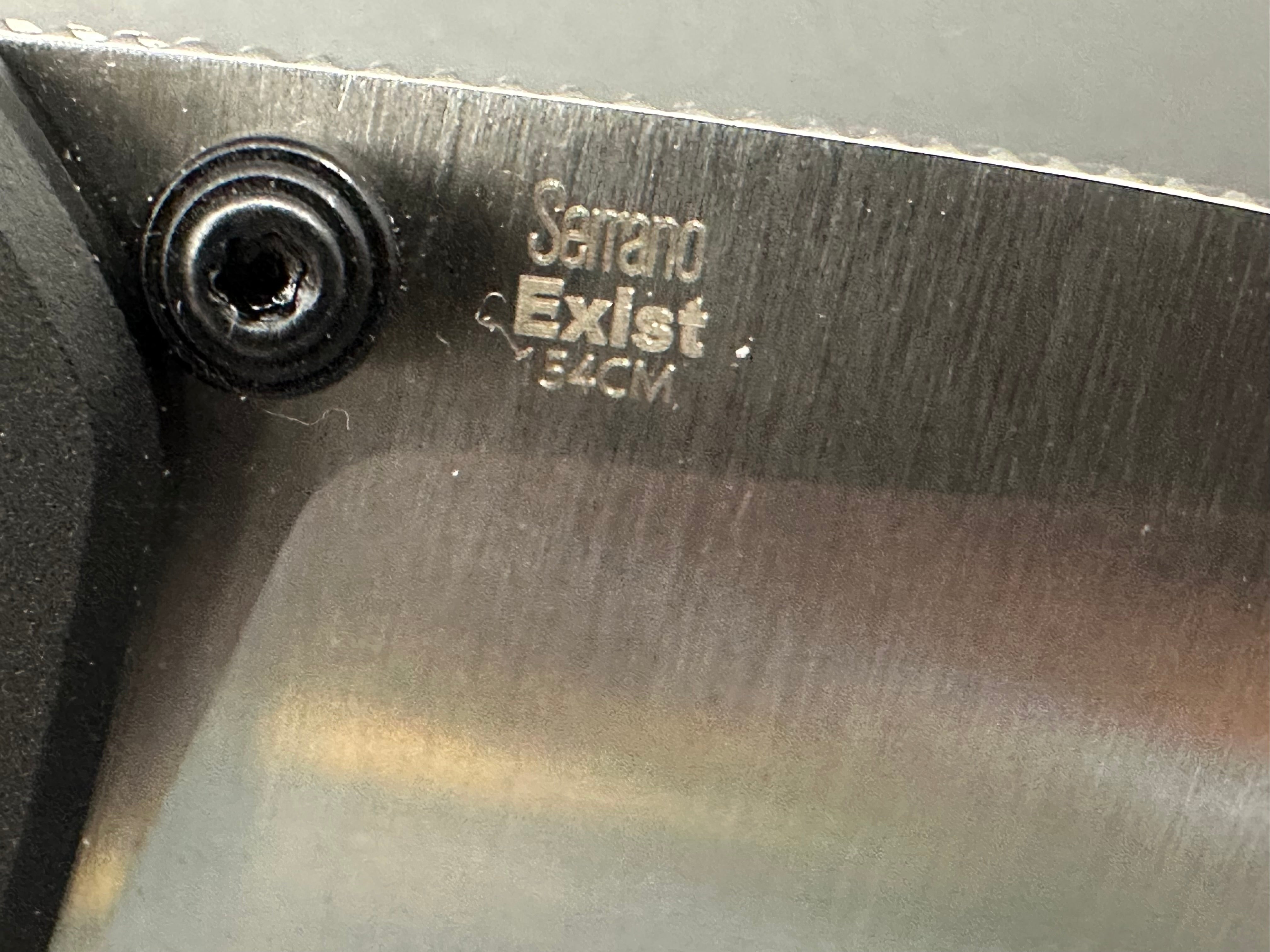 KIZER EXIST CLUTCH LOCK BLACK ALUMINUM HANDLE 154CM BLADE