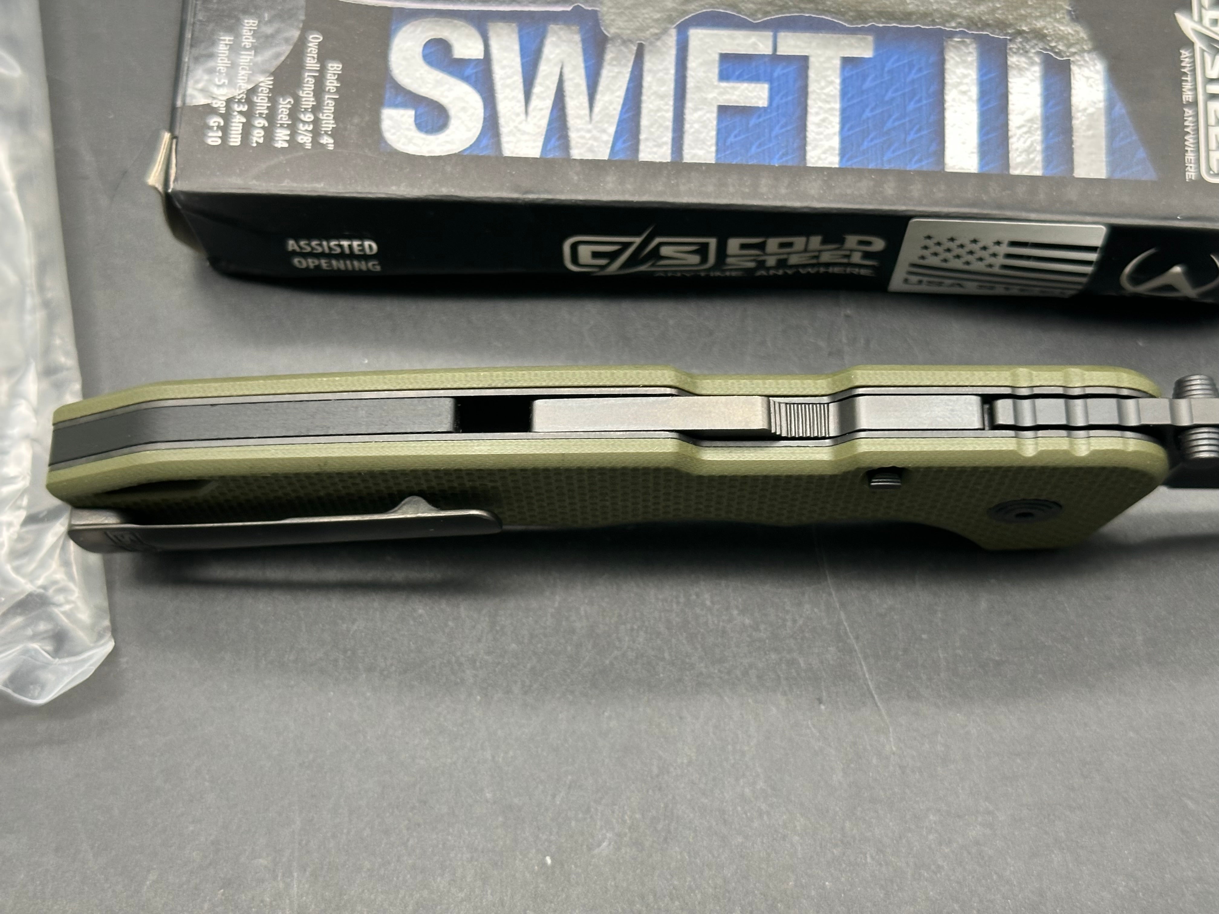 Cold Steel - Swift III M4 steel blade