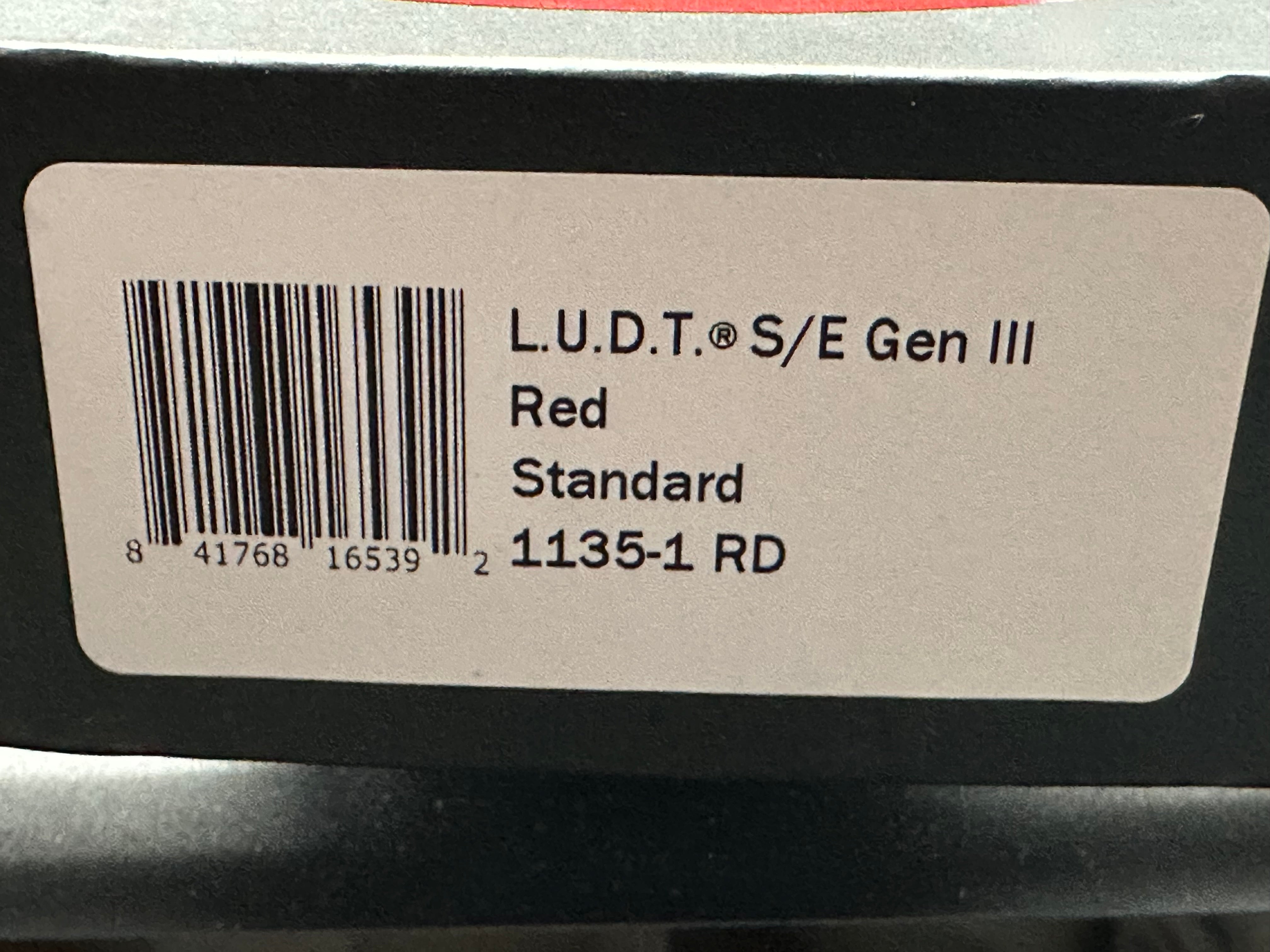 Microtech LUDT Gen III S/E Automatic Knife Red (3.5" Black) 1135-1RD