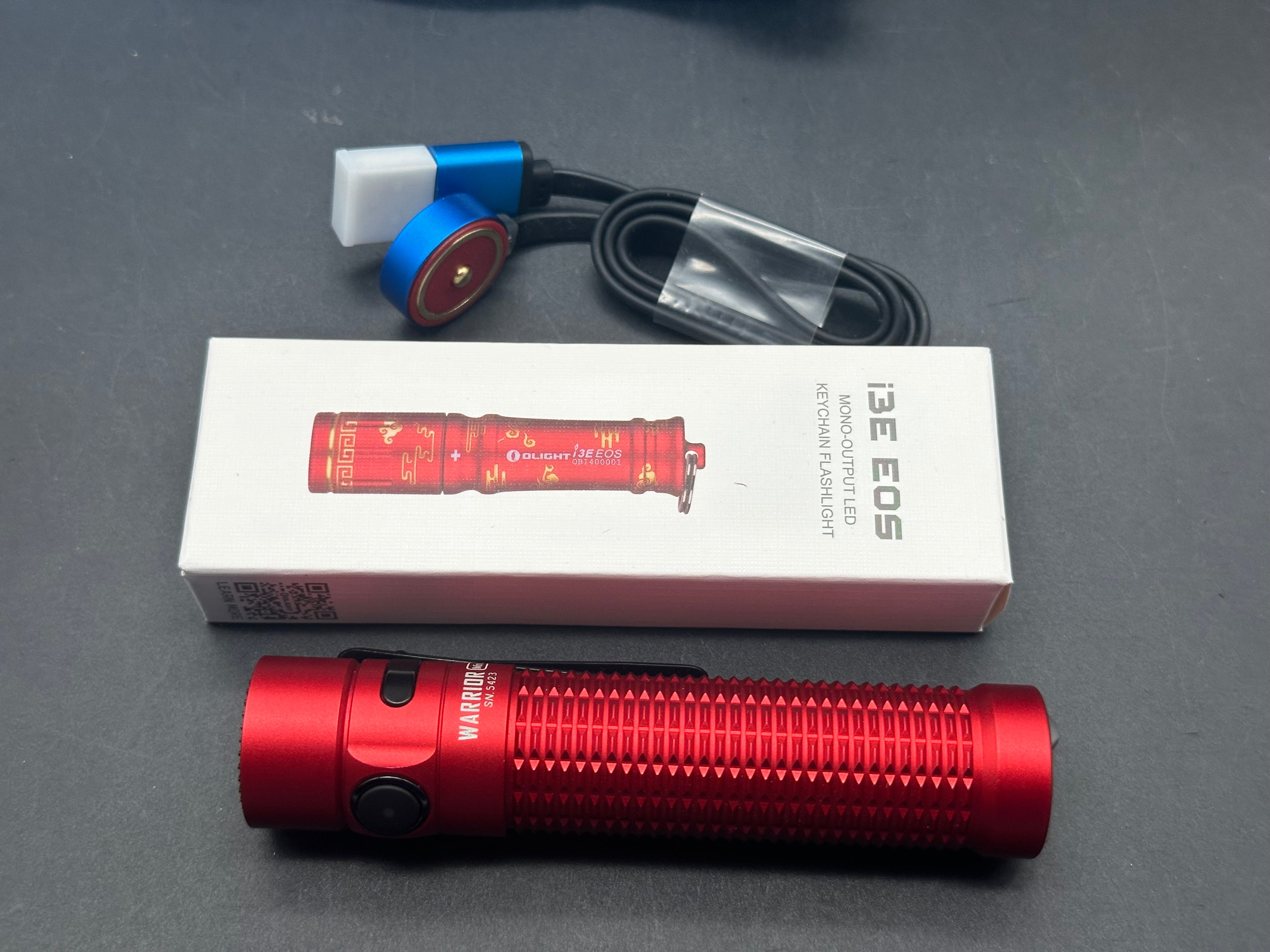 Olight Red Warrior Mini W/Red I3E
