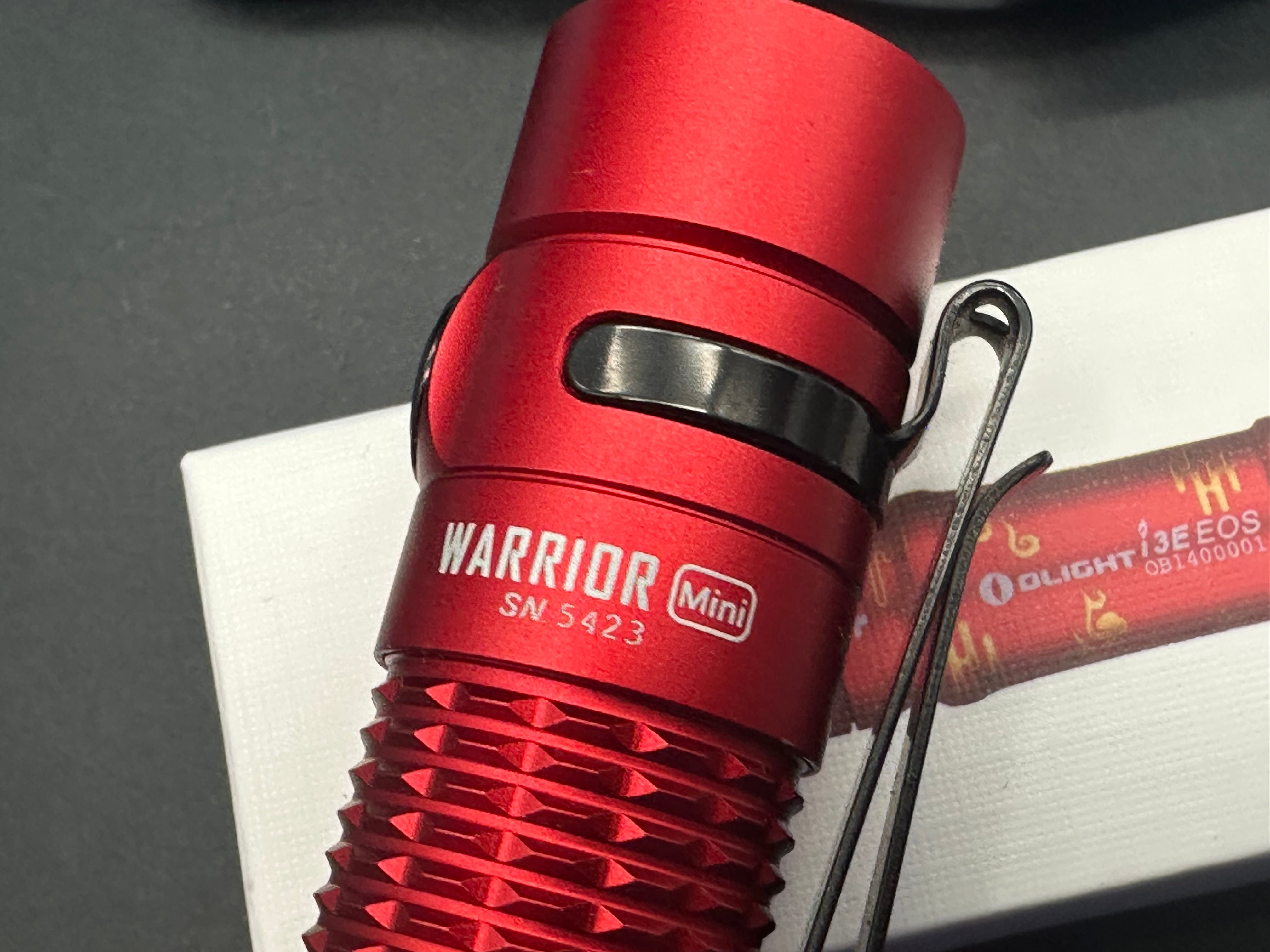 Olight Red Warrior Mini W/Red I3E