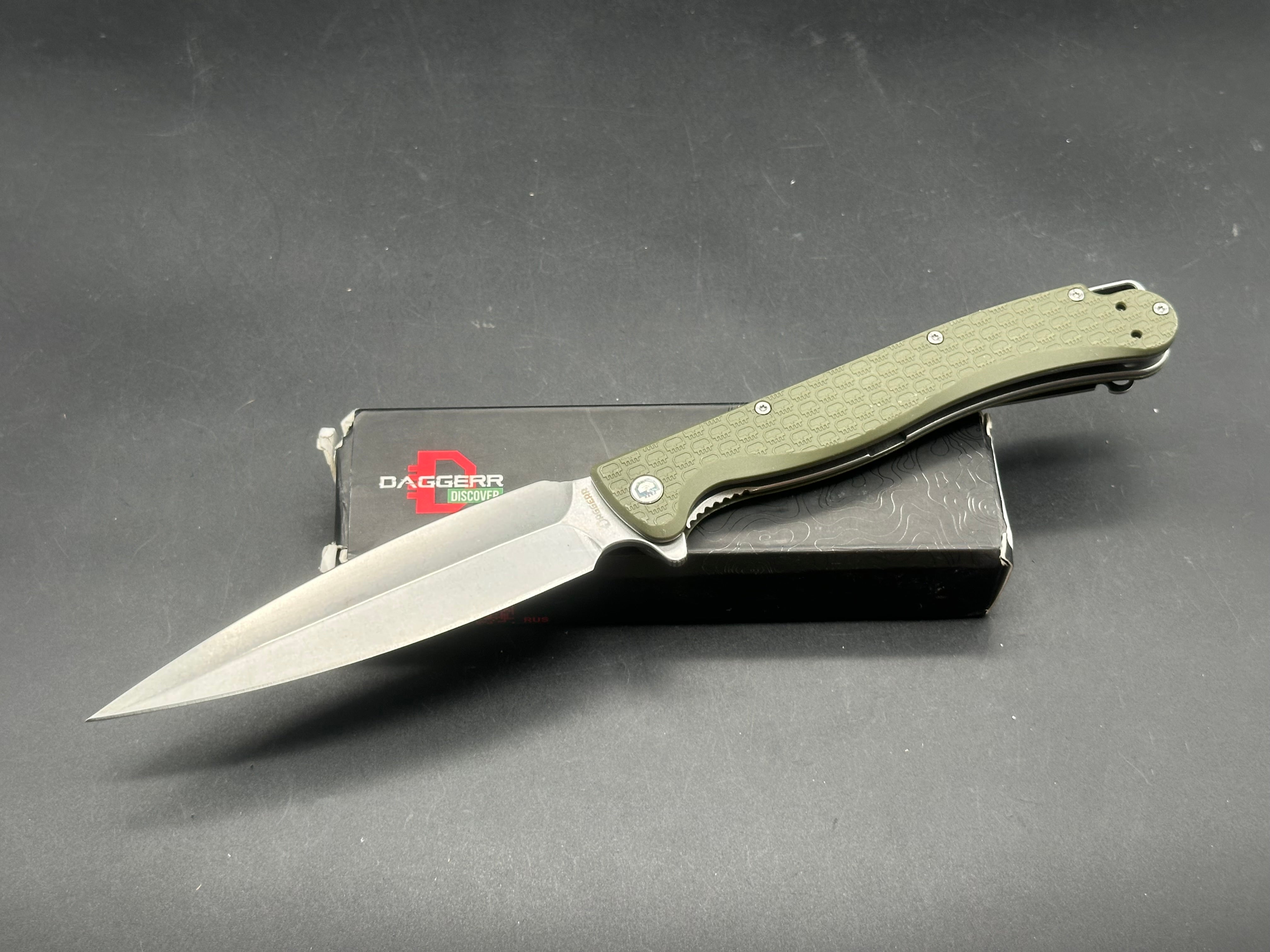 Daggerr Vendetta Olive G-10 SW