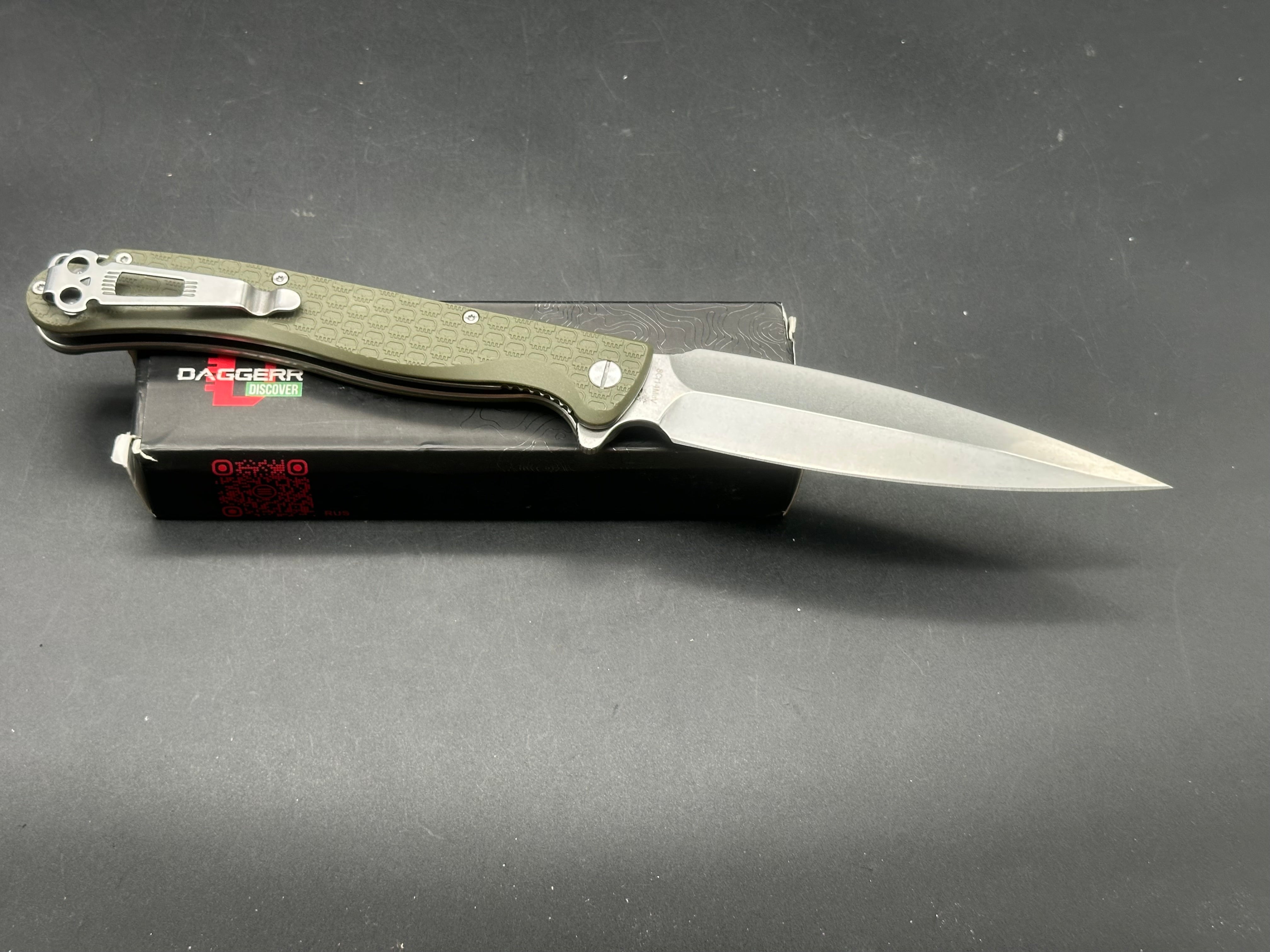 Daggerr Vendetta Olive G-10 SW