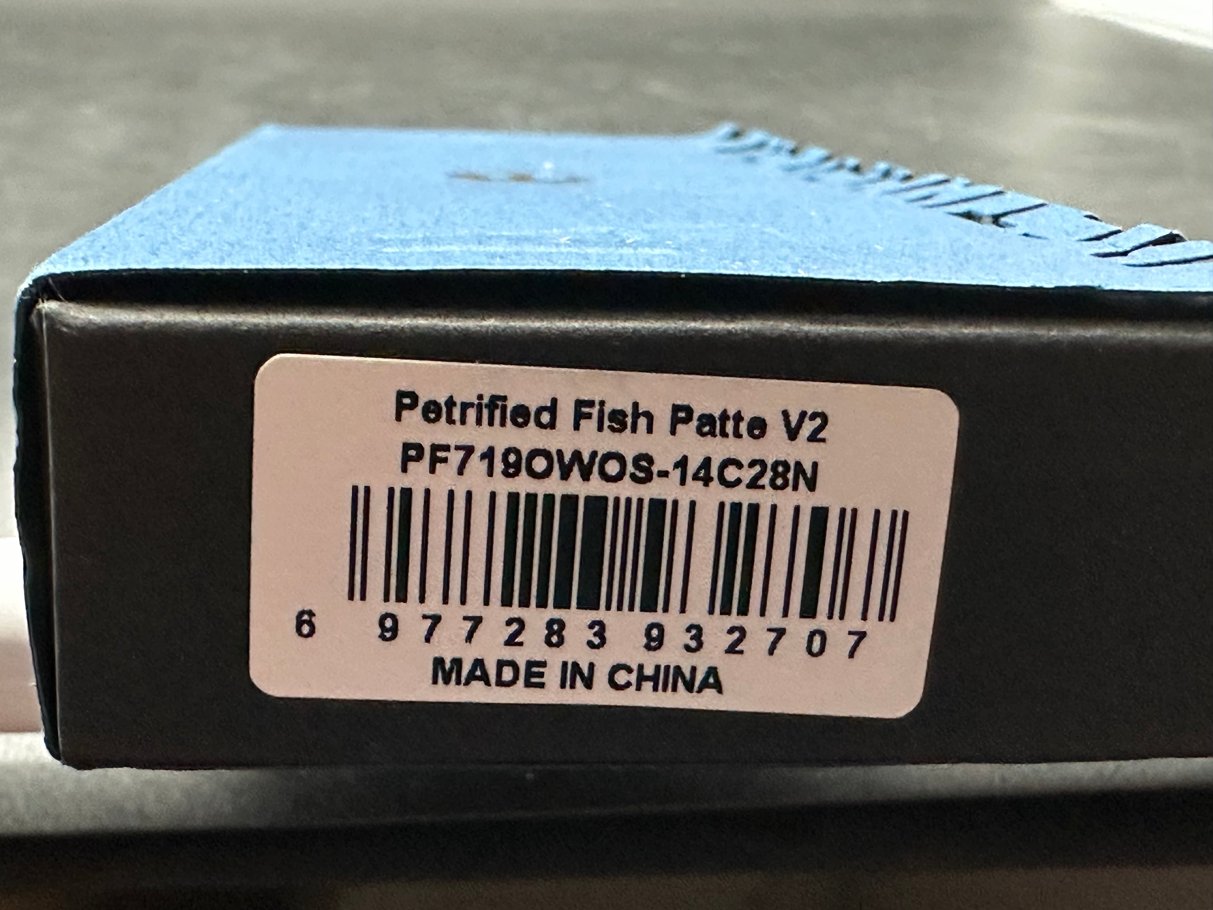 Petrified Fish - Patte
