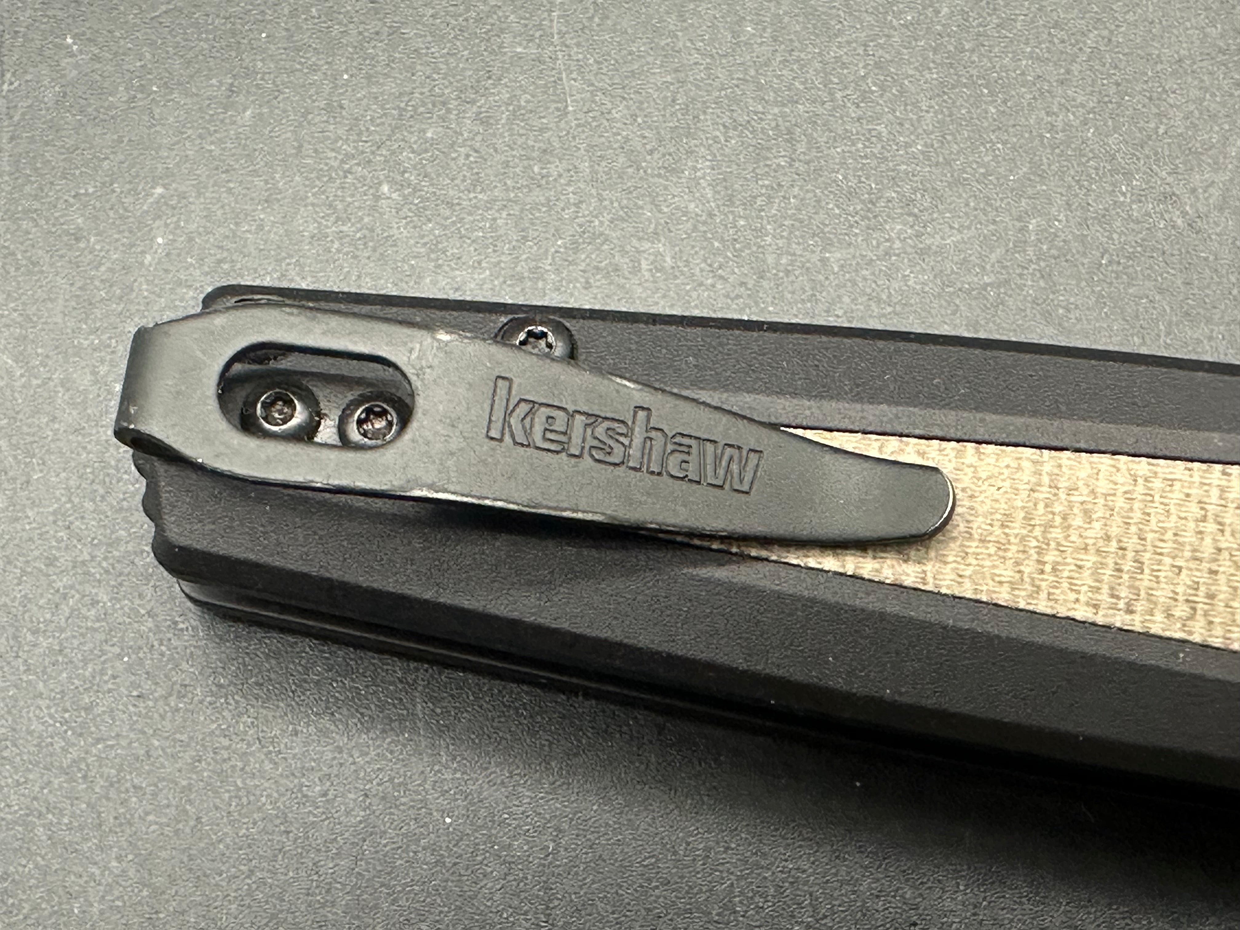 Kershaw Launch 15 MagnaCut Automatic Knife Aluminum/Micarta (3.5" Black SW)