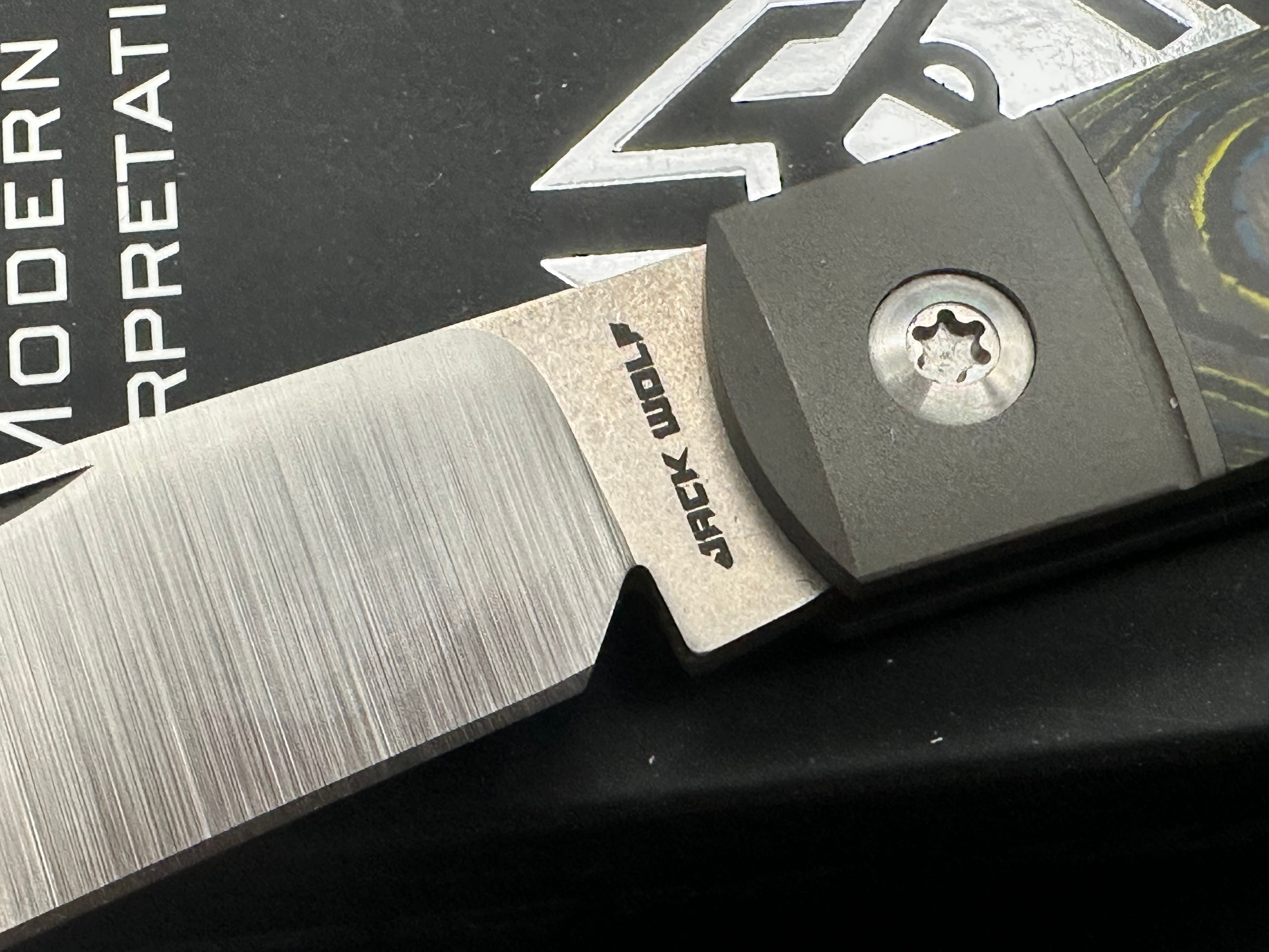 Jack Wolf Knives Big Bro Jack CamoCarbon Gecko