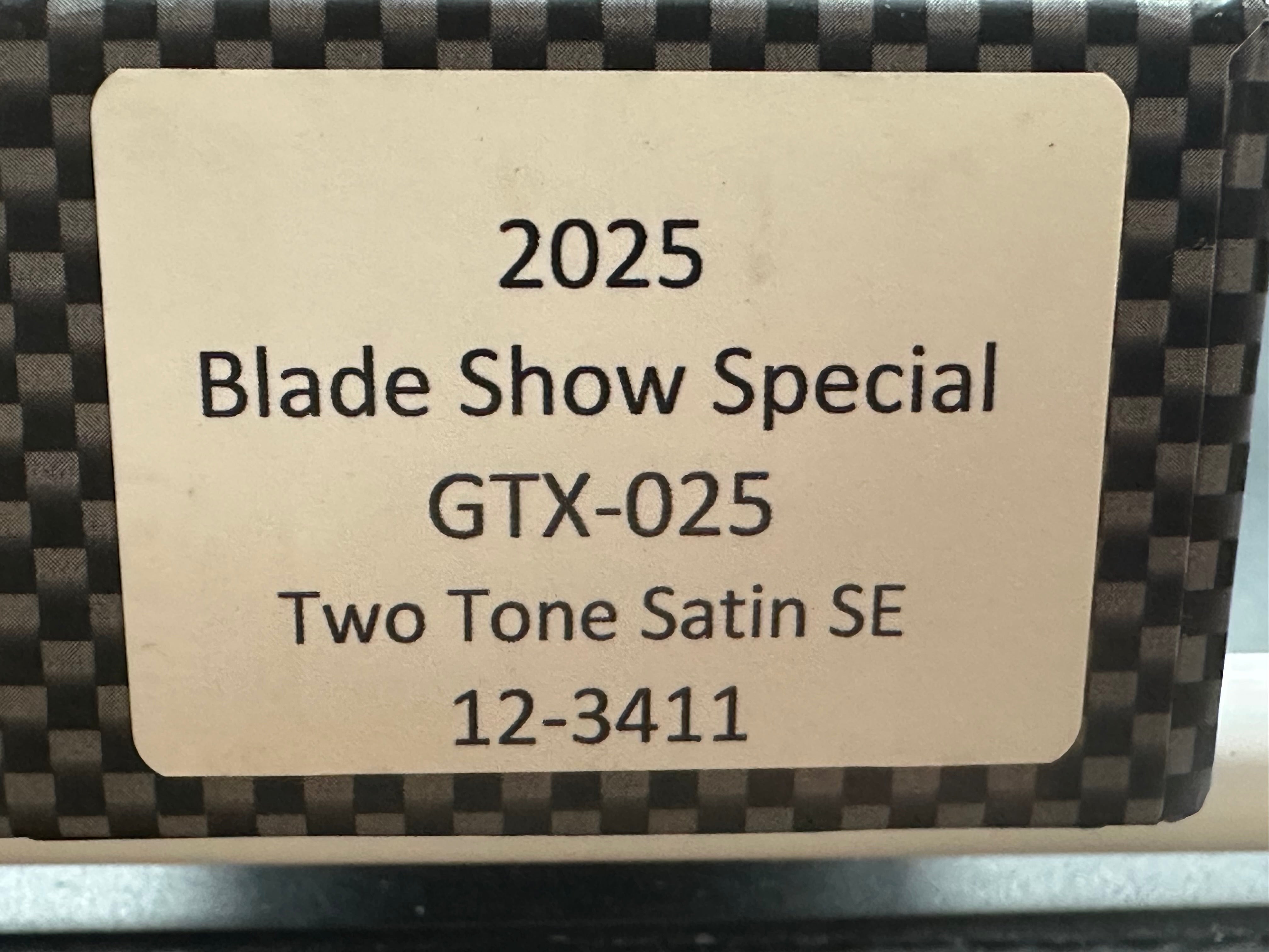 Guardian Tactical GTX-025 OTF Automatic Knife (2.5") numbered Blade Show Special