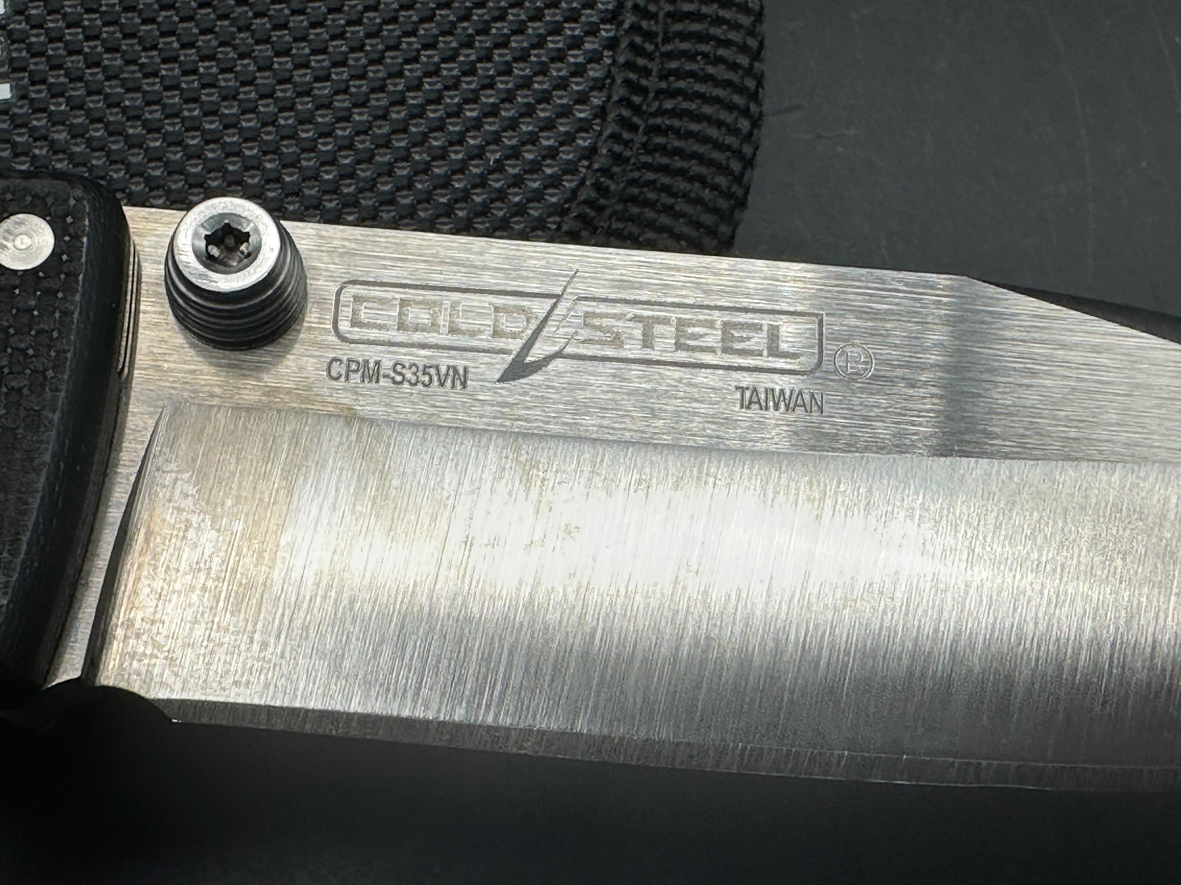 Cold Steel SR1 Tri-Ad Lock Knife OD Dyed G-10 (4" Satin S35VN)