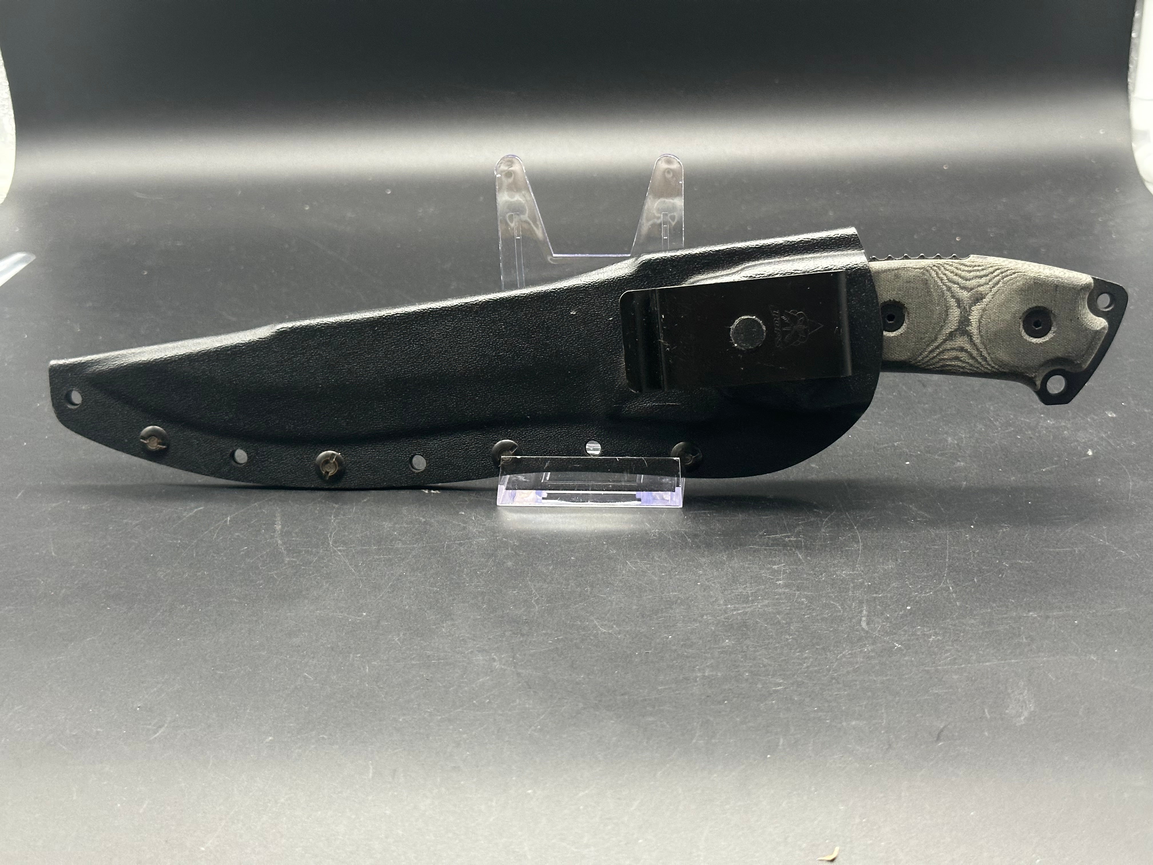 TOPS Knives Firestrike Combat Knife (7" Black)