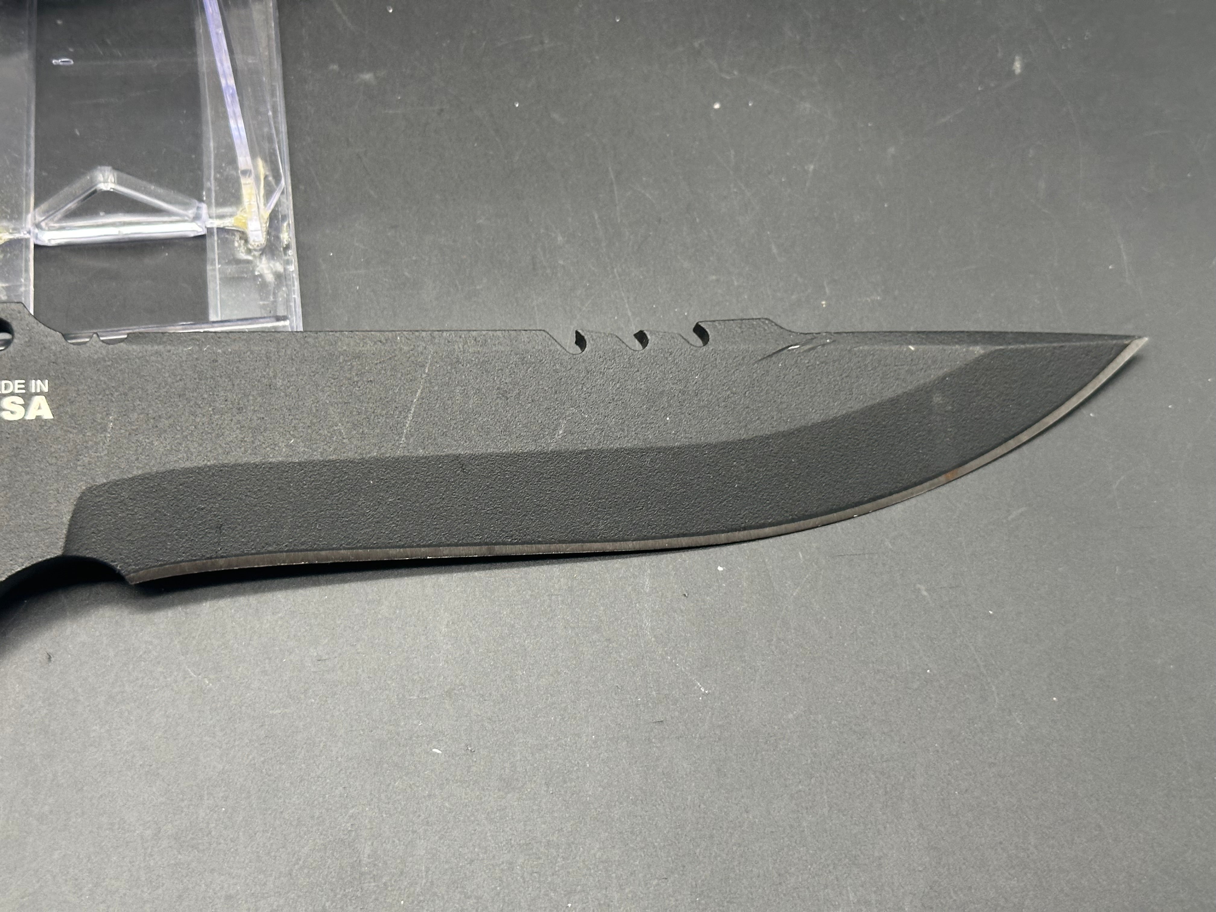 TOPS Knives Firestrike Combat Knife (7" Black)