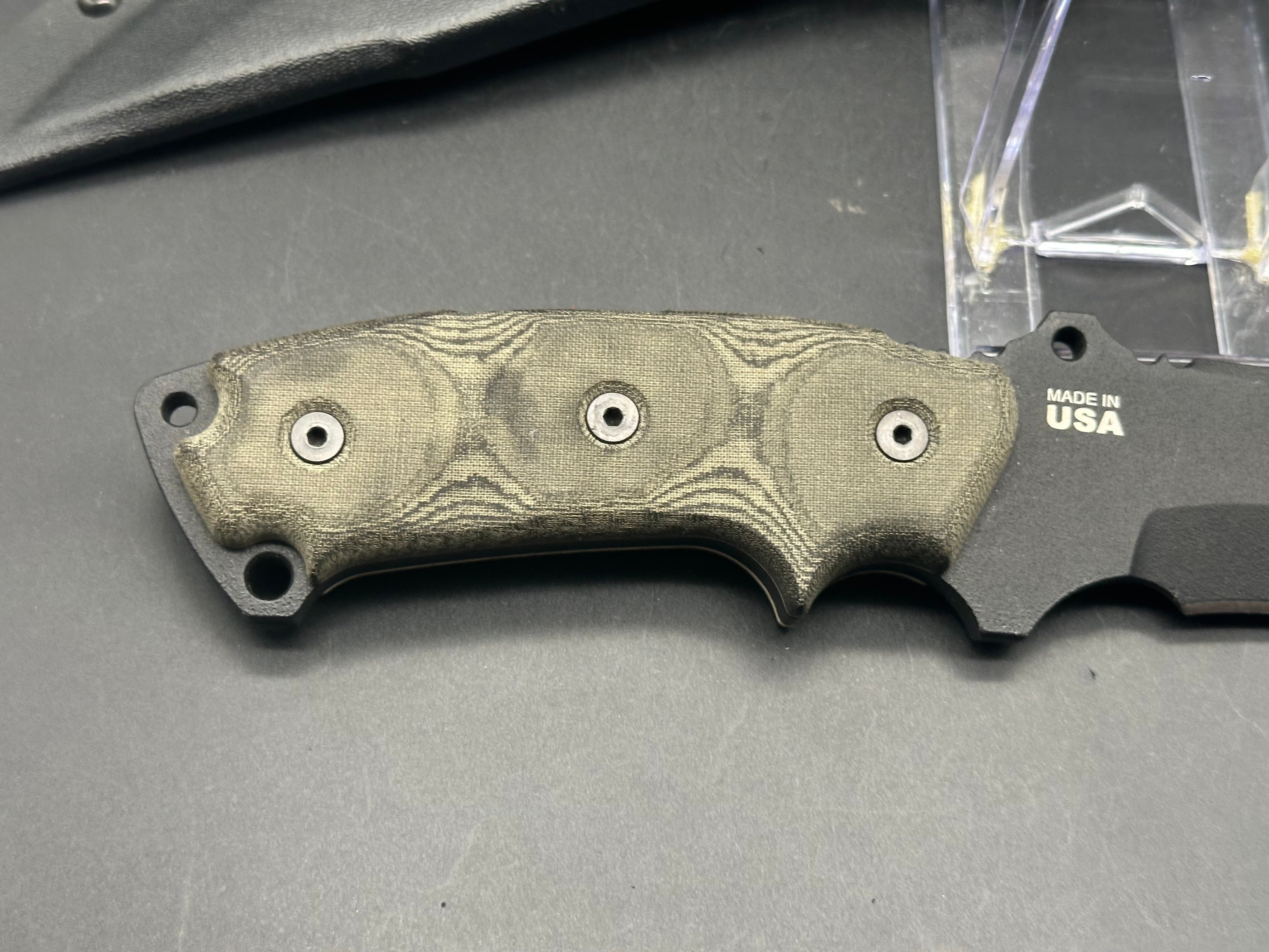 TOPS Knives Firestrike Combat Knife (7" Black)