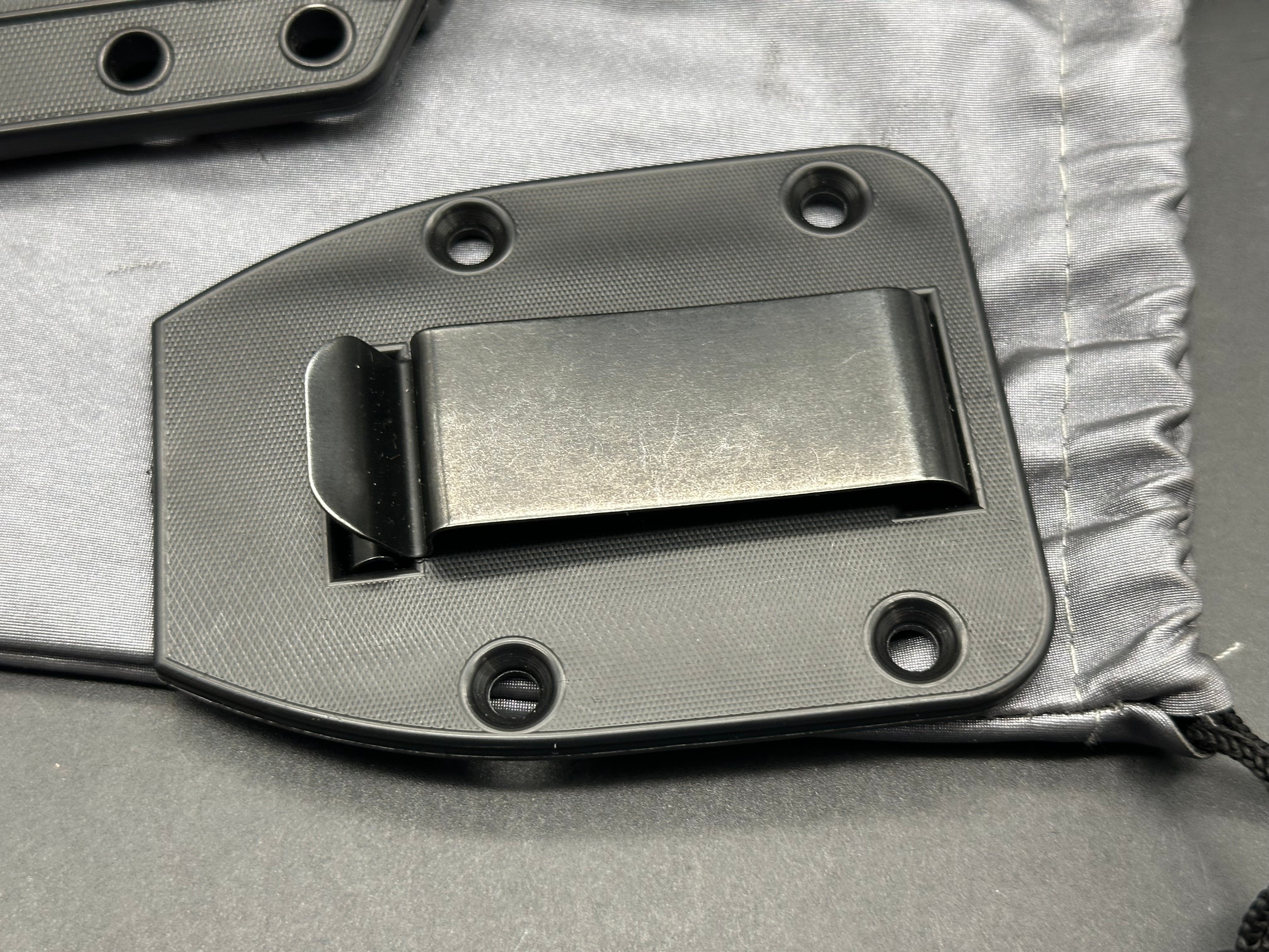 ESEE Knives ESEE-3 Fixed Blade Knife 3D Black G-10 (3.88" Stonewash S35VN)