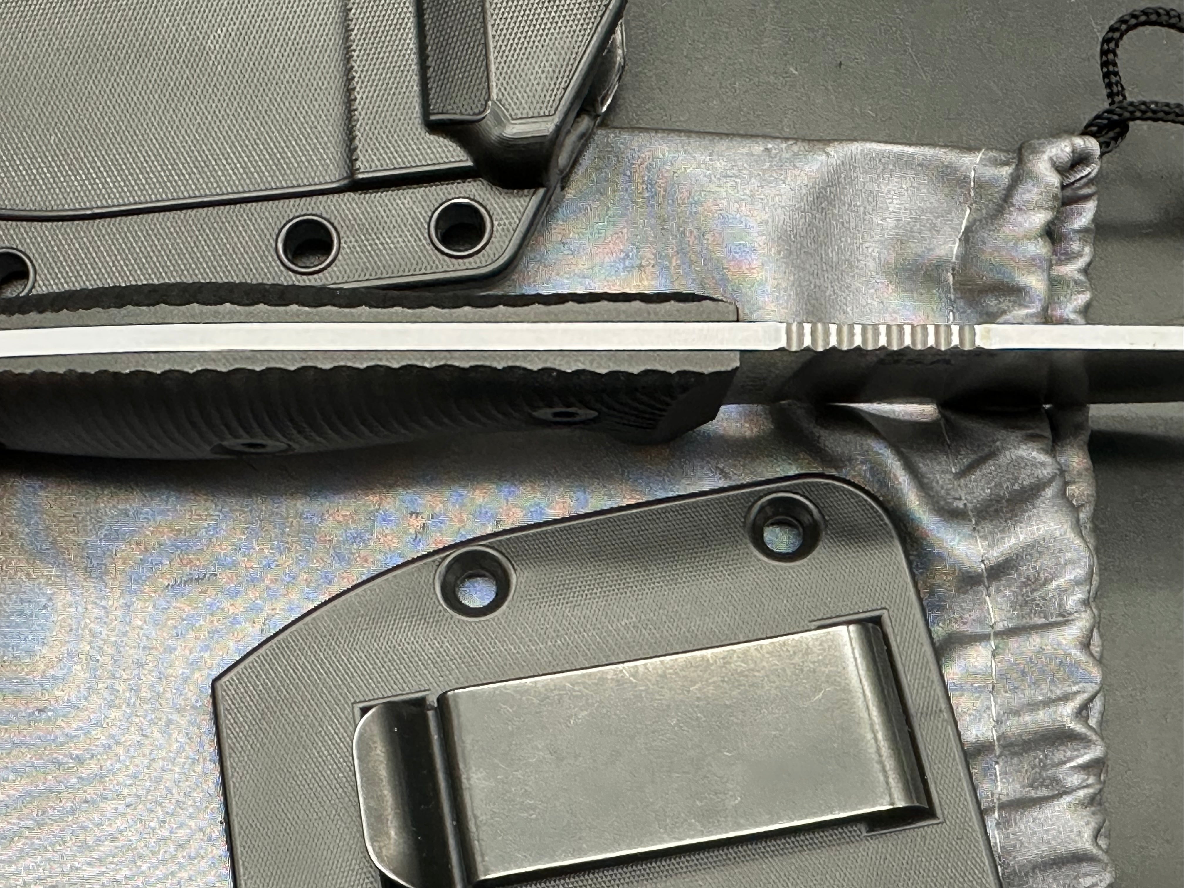 ESEE Knives ESEE-3 Fixed Blade Knife 3D Black G-10 (3.88" Stonewash S35VN)