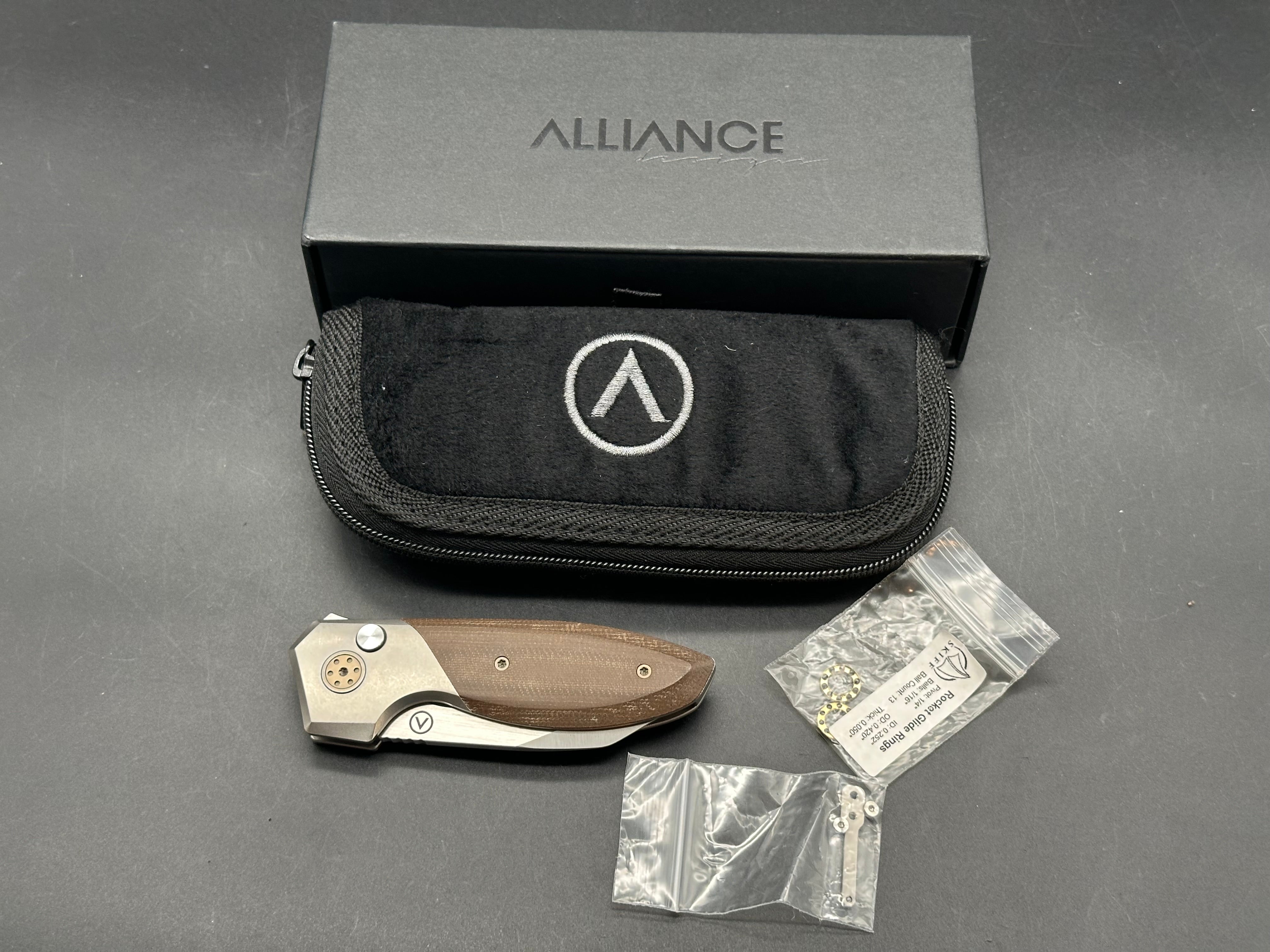 Alliance Designs Mini Slim Pickins (Micarta)