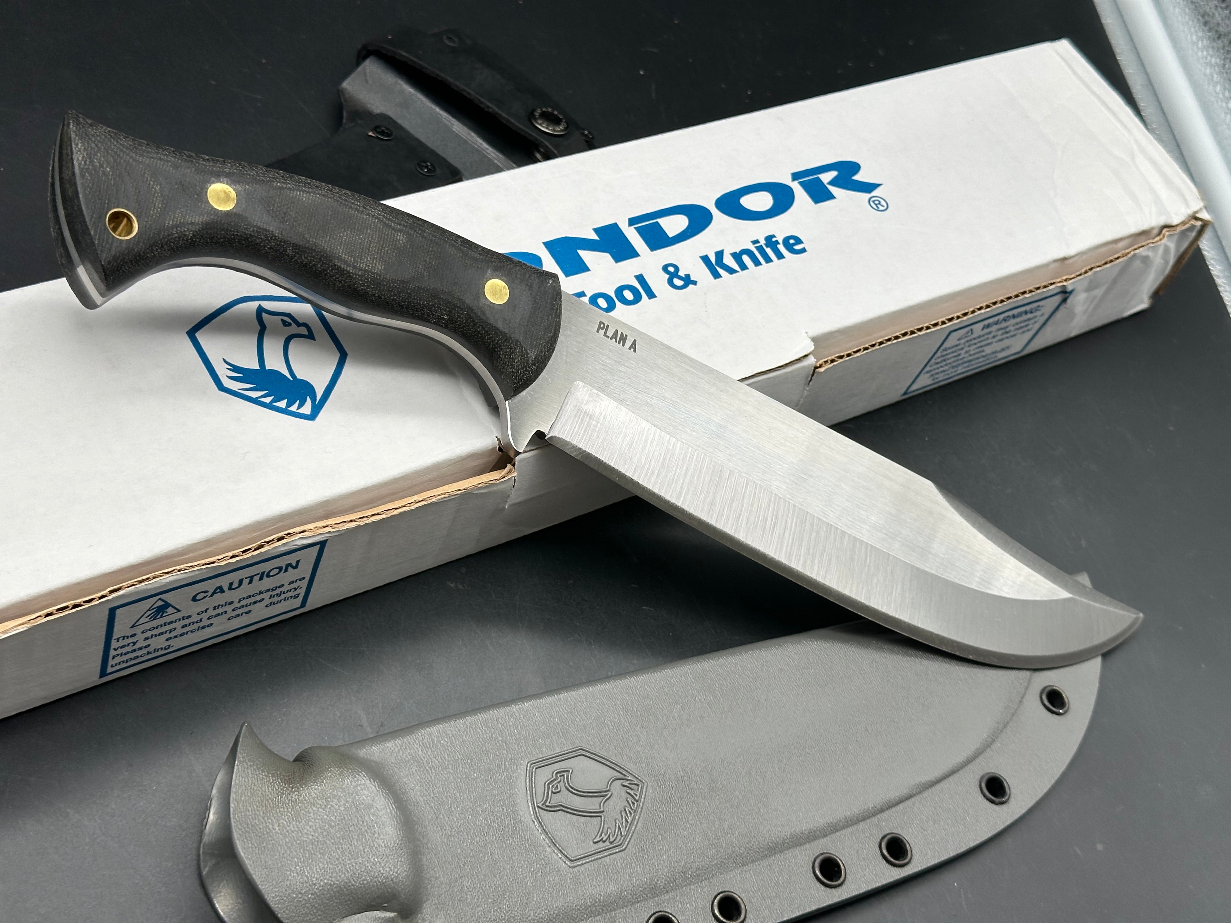 Condor - Plan A Bowie fixed blade