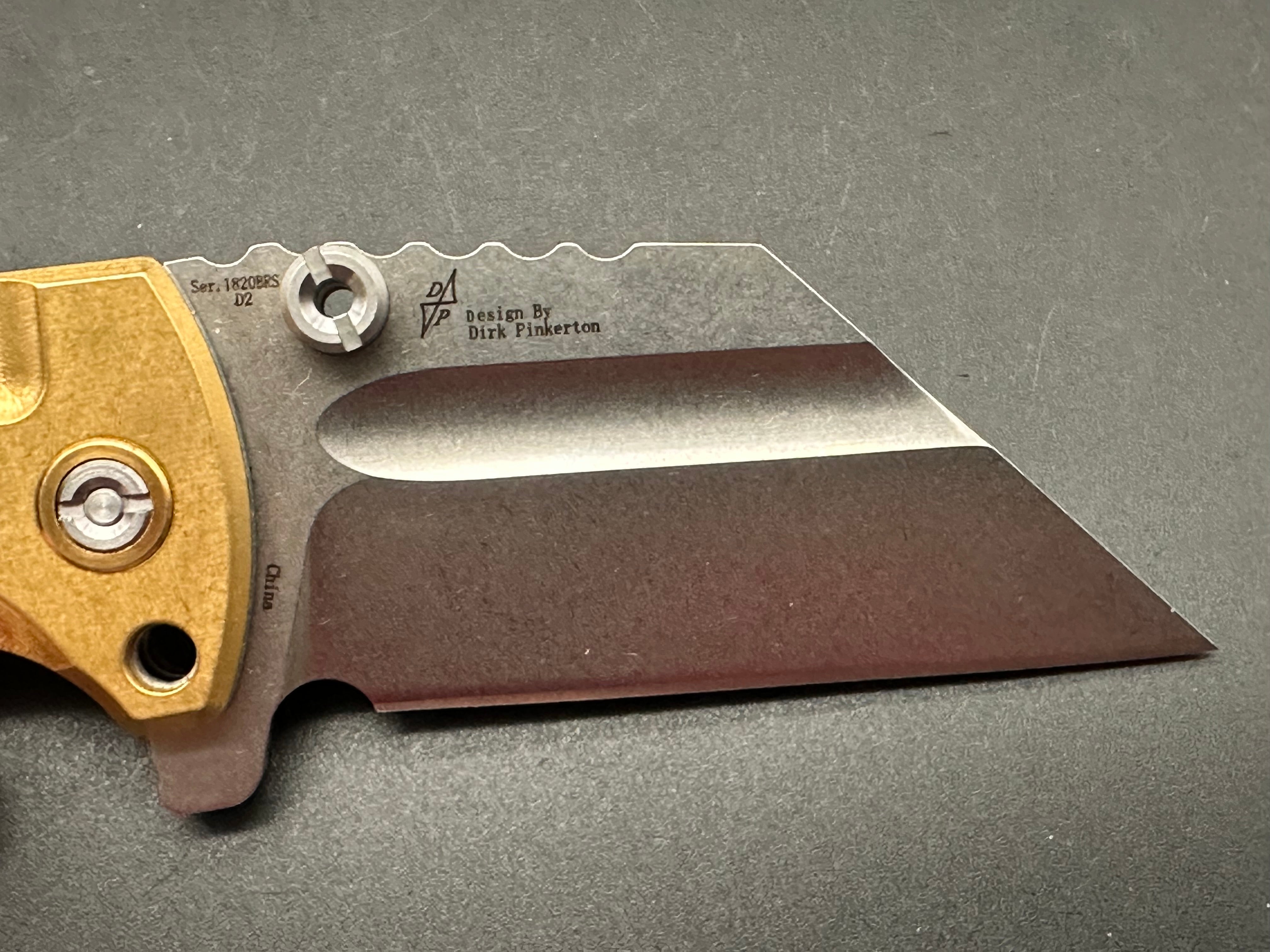 Artisan Cutlery Proponent Mini brass