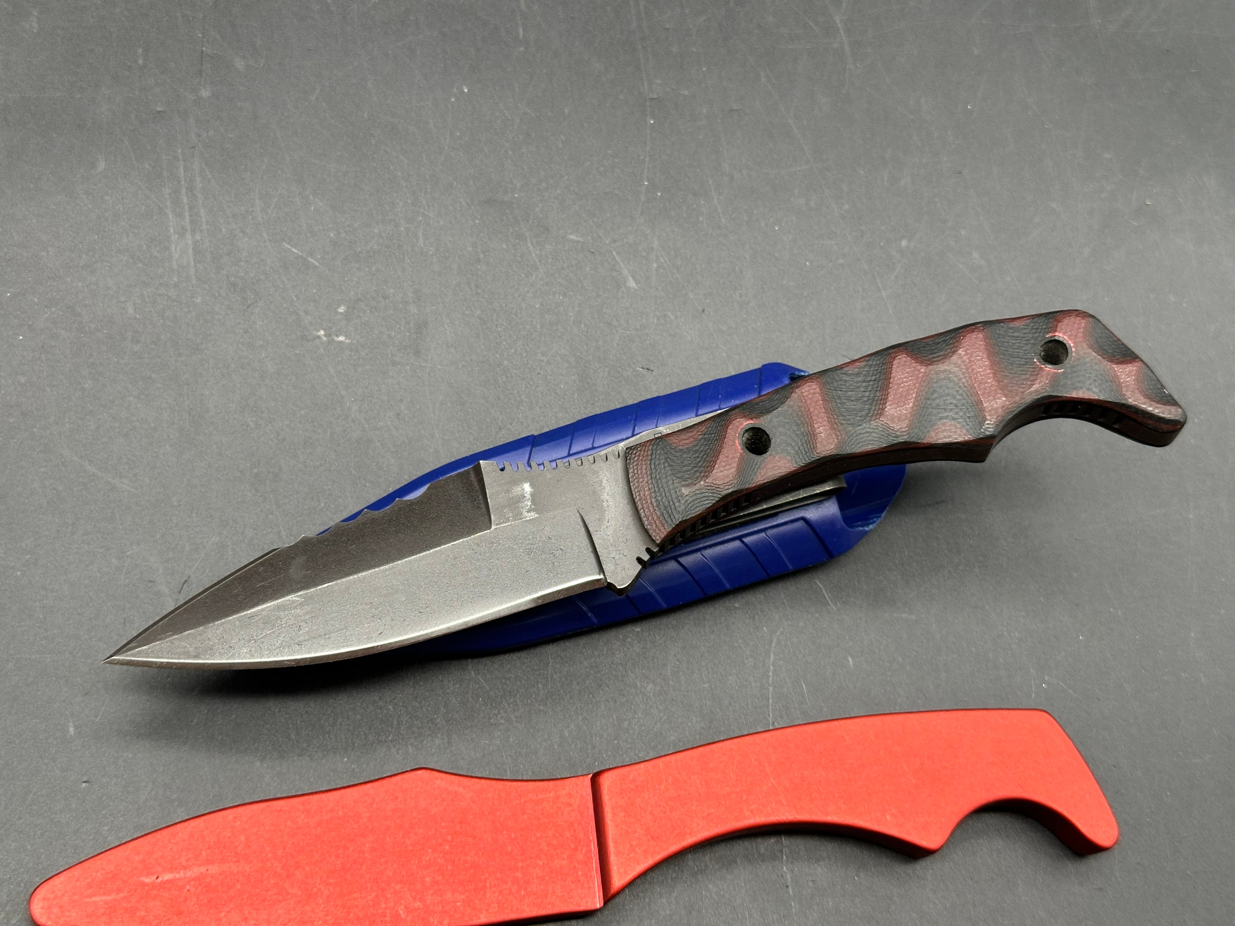 Dynamis Alliance - Razorback fixed blade W/trainer